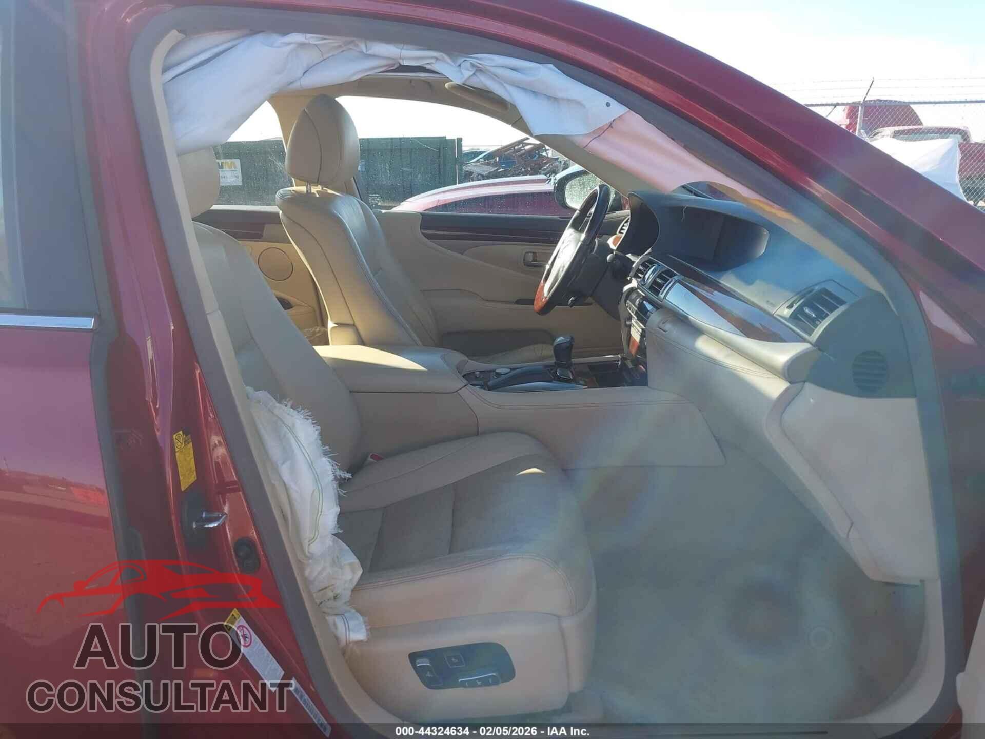 LEXUS LS 460 2013 - JTHBL5EF9D5123524