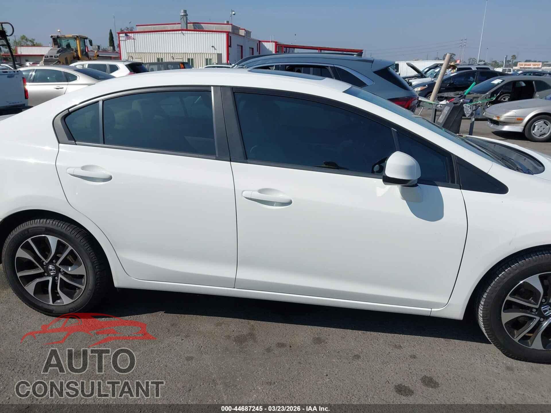 HONDA CIVIC 2013 - 19XFB2F81DE210522