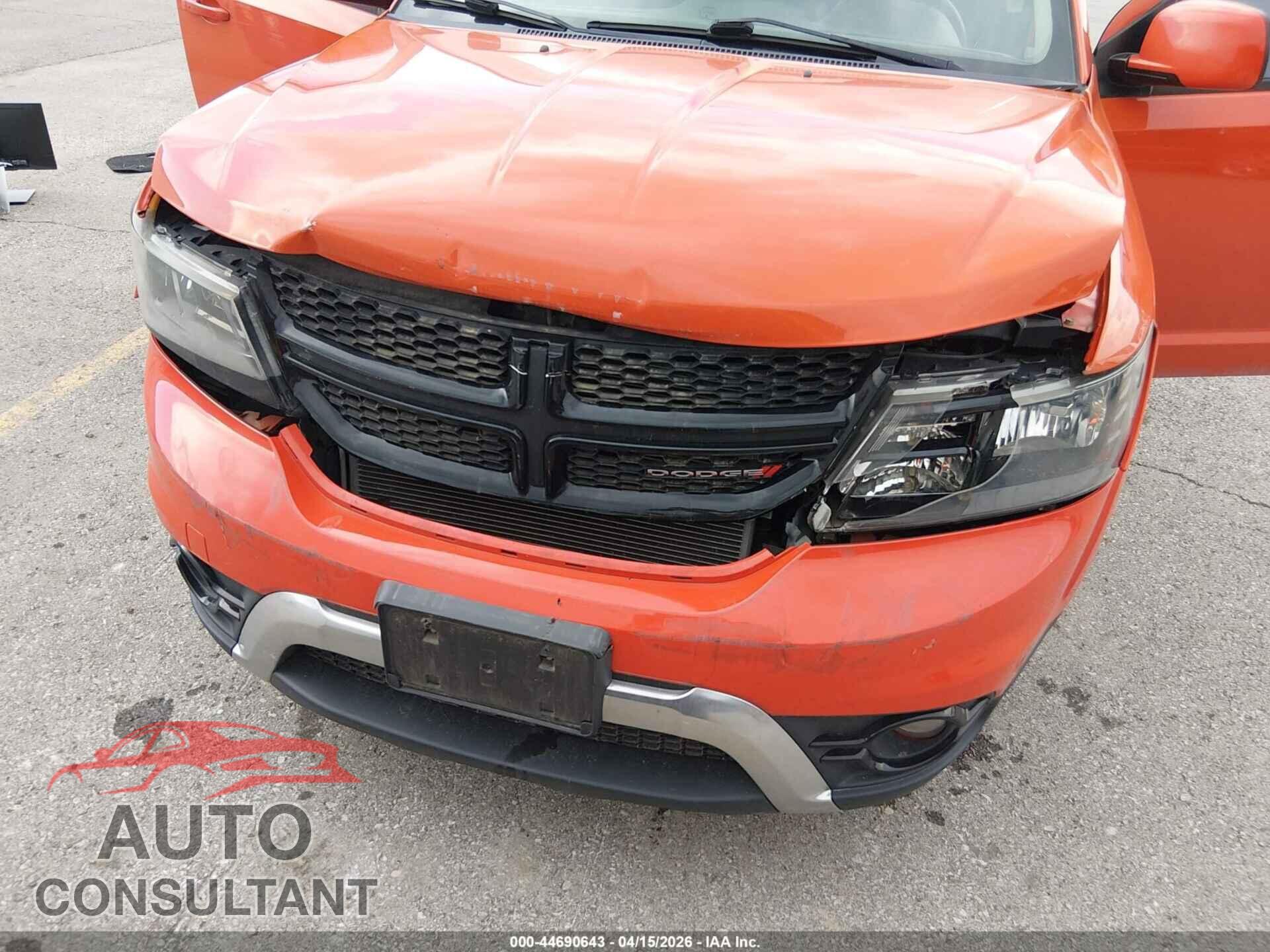 DODGE JOURNEY 2017 - 3C4PDCGB8HT564005