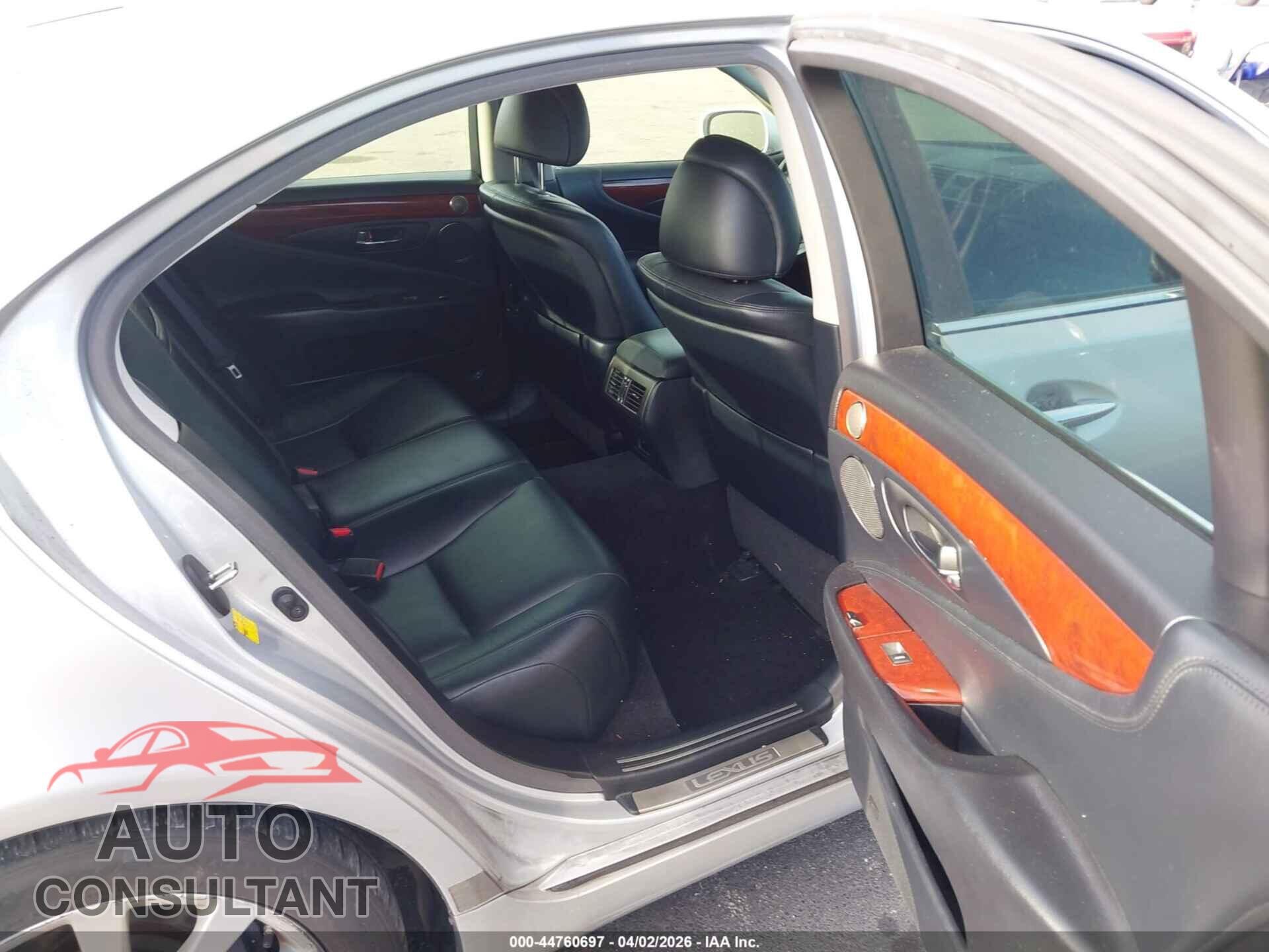LEXUS LS 460 2012 - JTHBL5EF0C5112748
