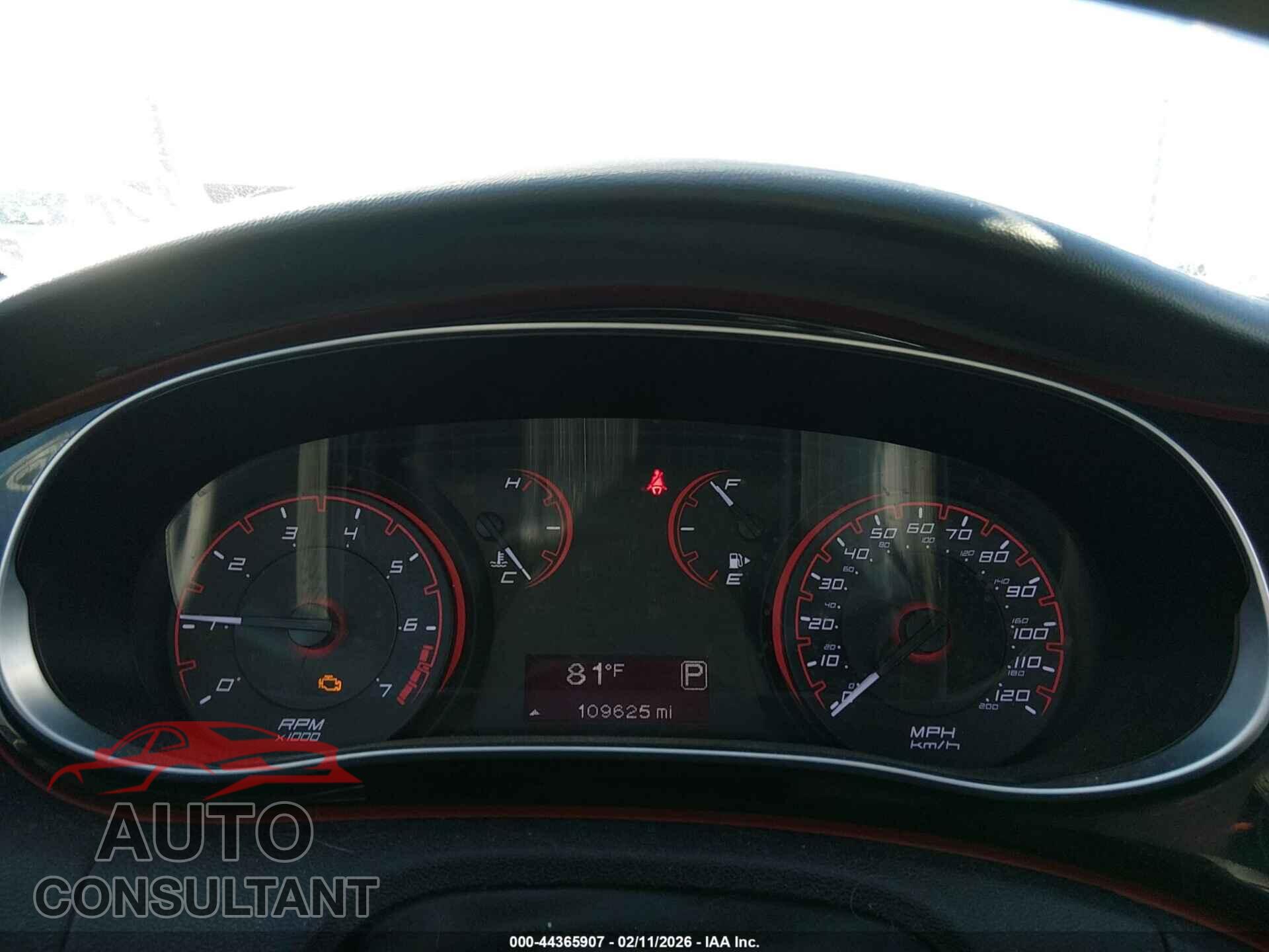 DODGE DART 2015 - 1C3CDFAA5FD434187