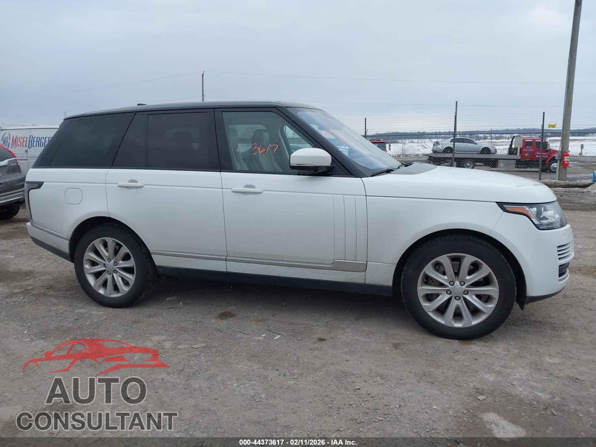LAND ROVER RANGE ROVER 2017 - SALGS2FVXHA353593