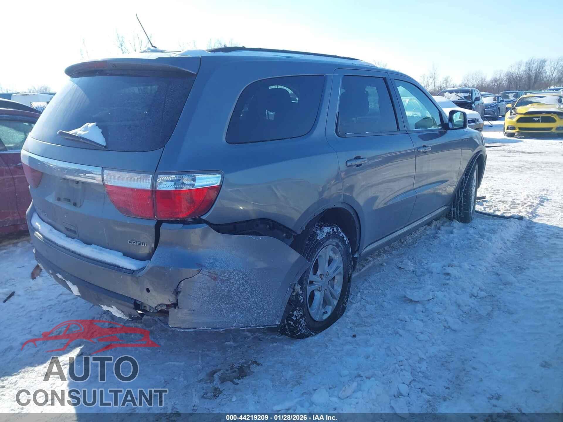 DODGE DURANGO 2012 - 1C4SDJDT4CC322991