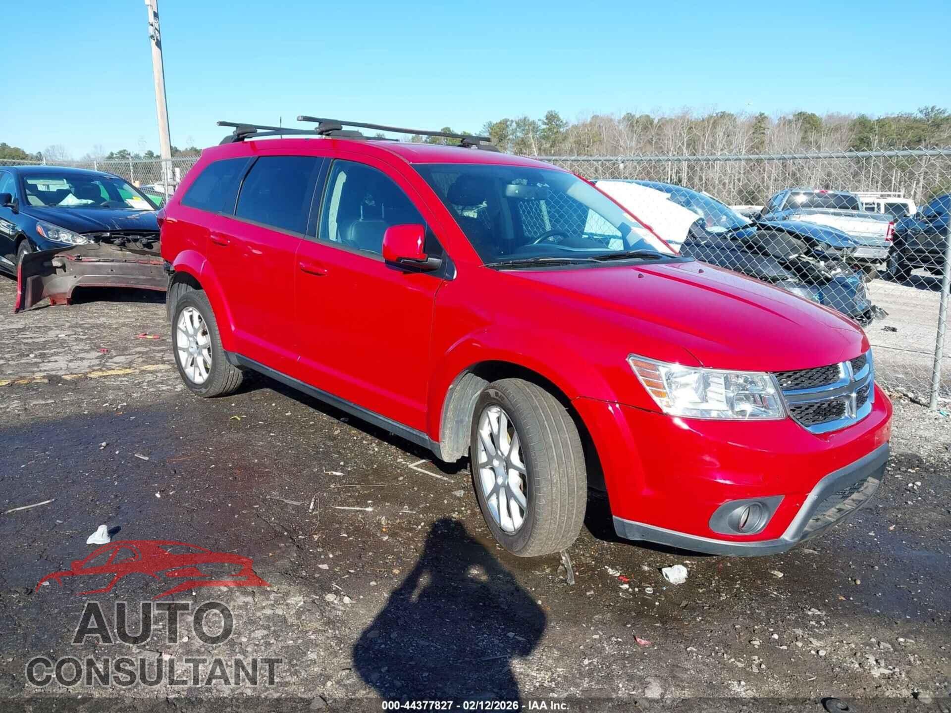 DODGE JOURNEY 2014 - 3C4PDCBB9ET201862