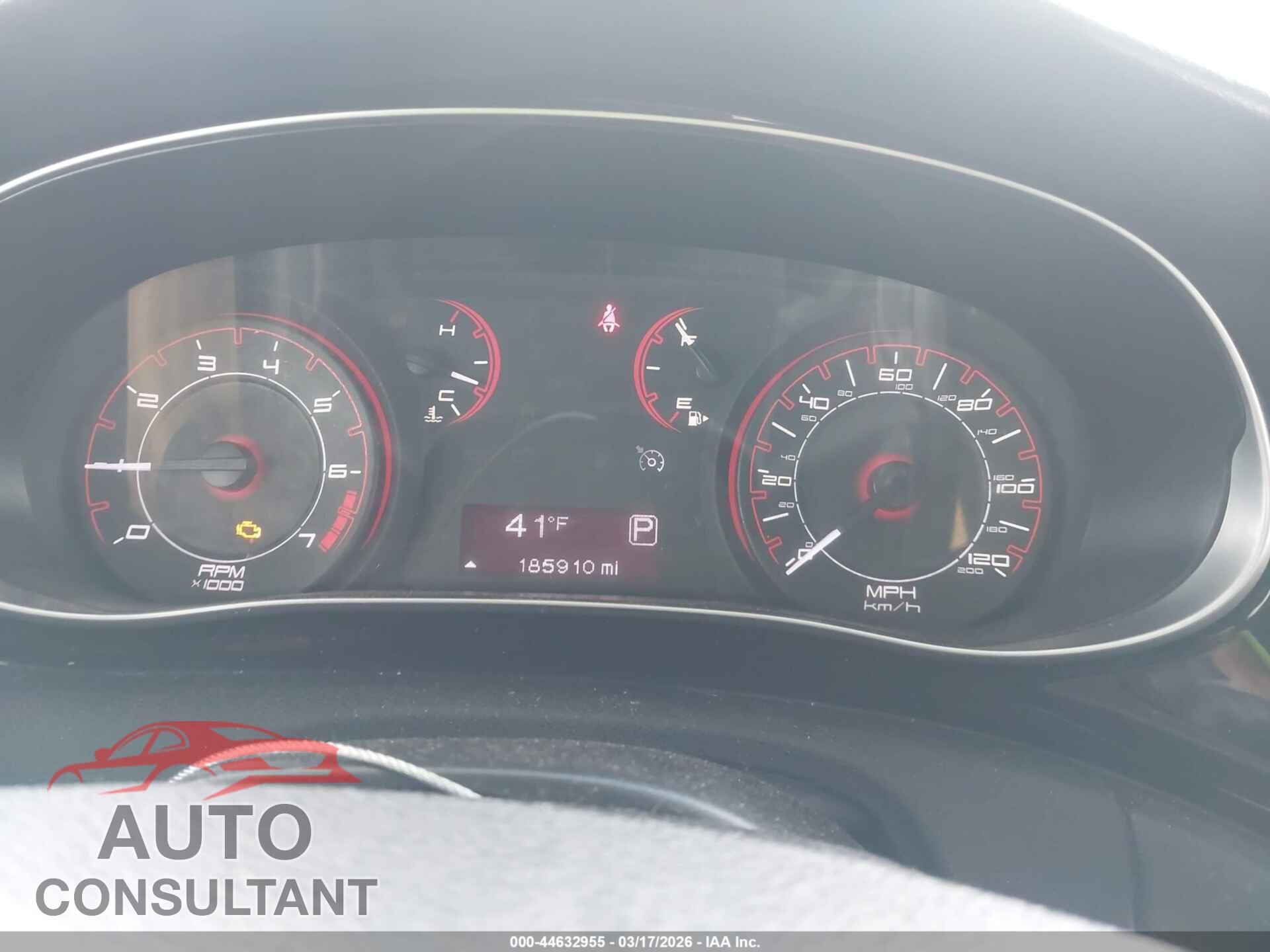 DODGE DART 2013 - 1C3CDFBA3DD224960