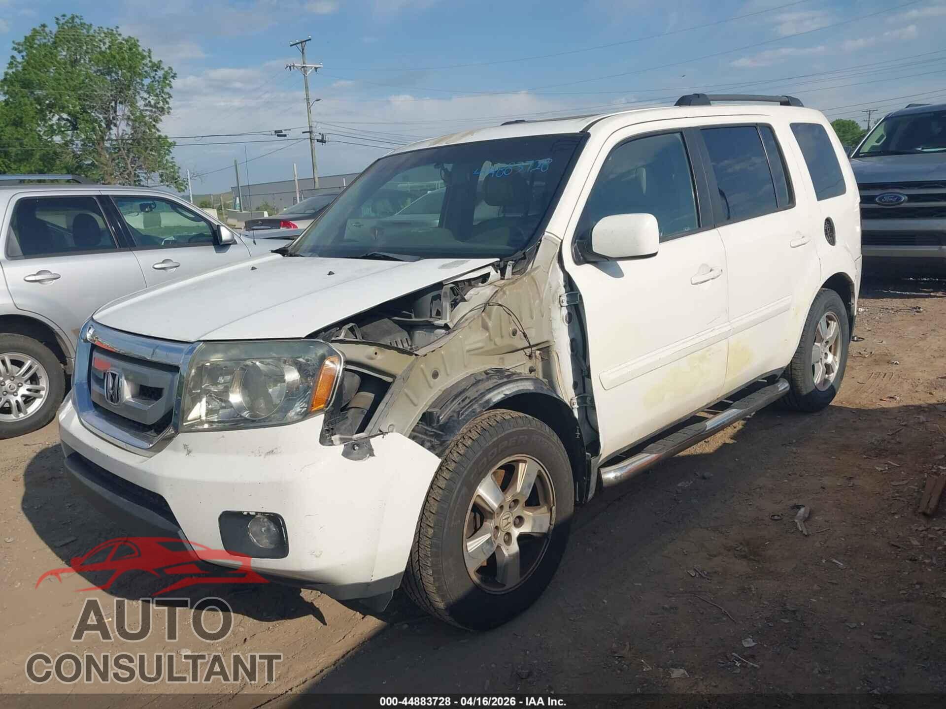 HONDA PILOT 2011 - 5FNYF3H78BB033952