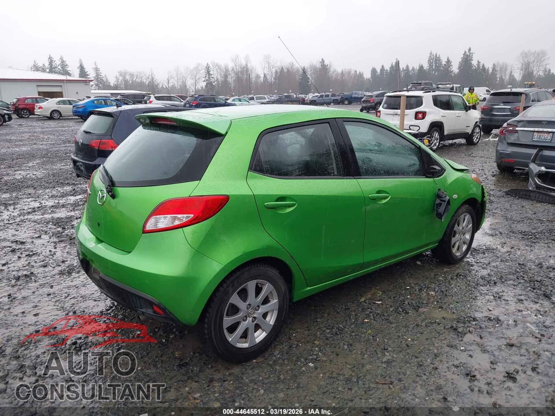 MAZDA MAZDA2 2012 - JM1DE1LZ1C0131509