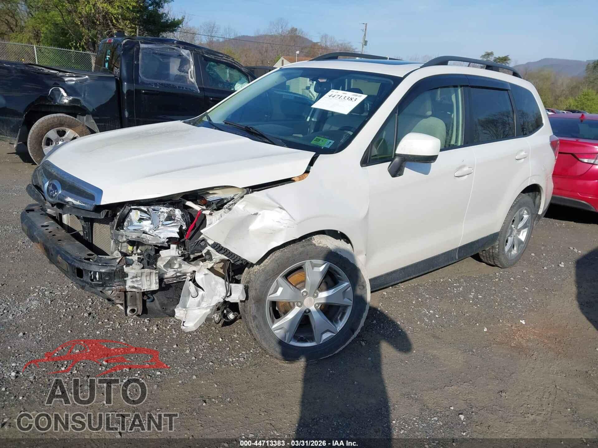 SUBARU FORESTER 2014 - JF2SJAEC4EH528357