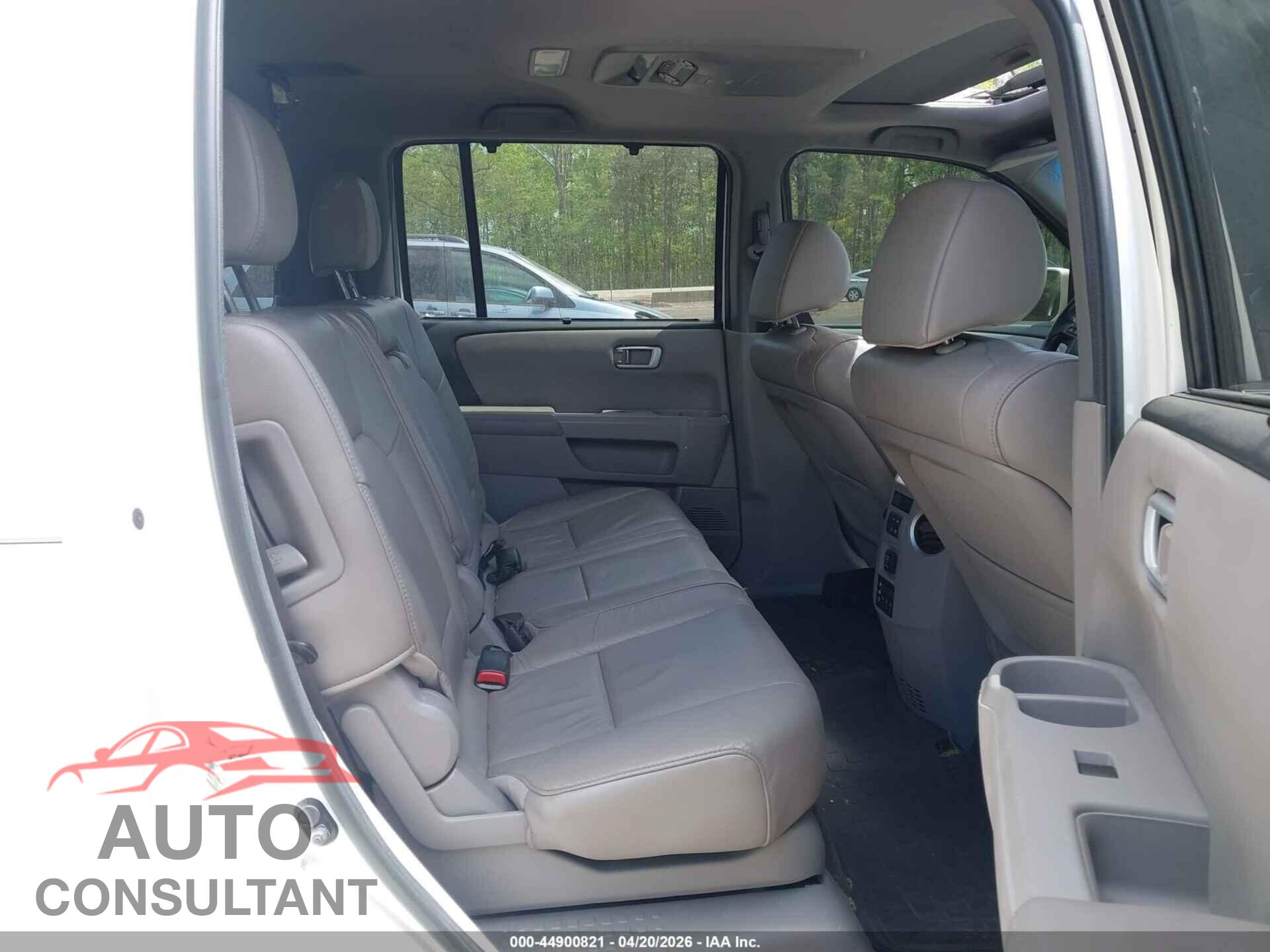 HONDA PILOT 2012 - 5FNYF4H92CB058080