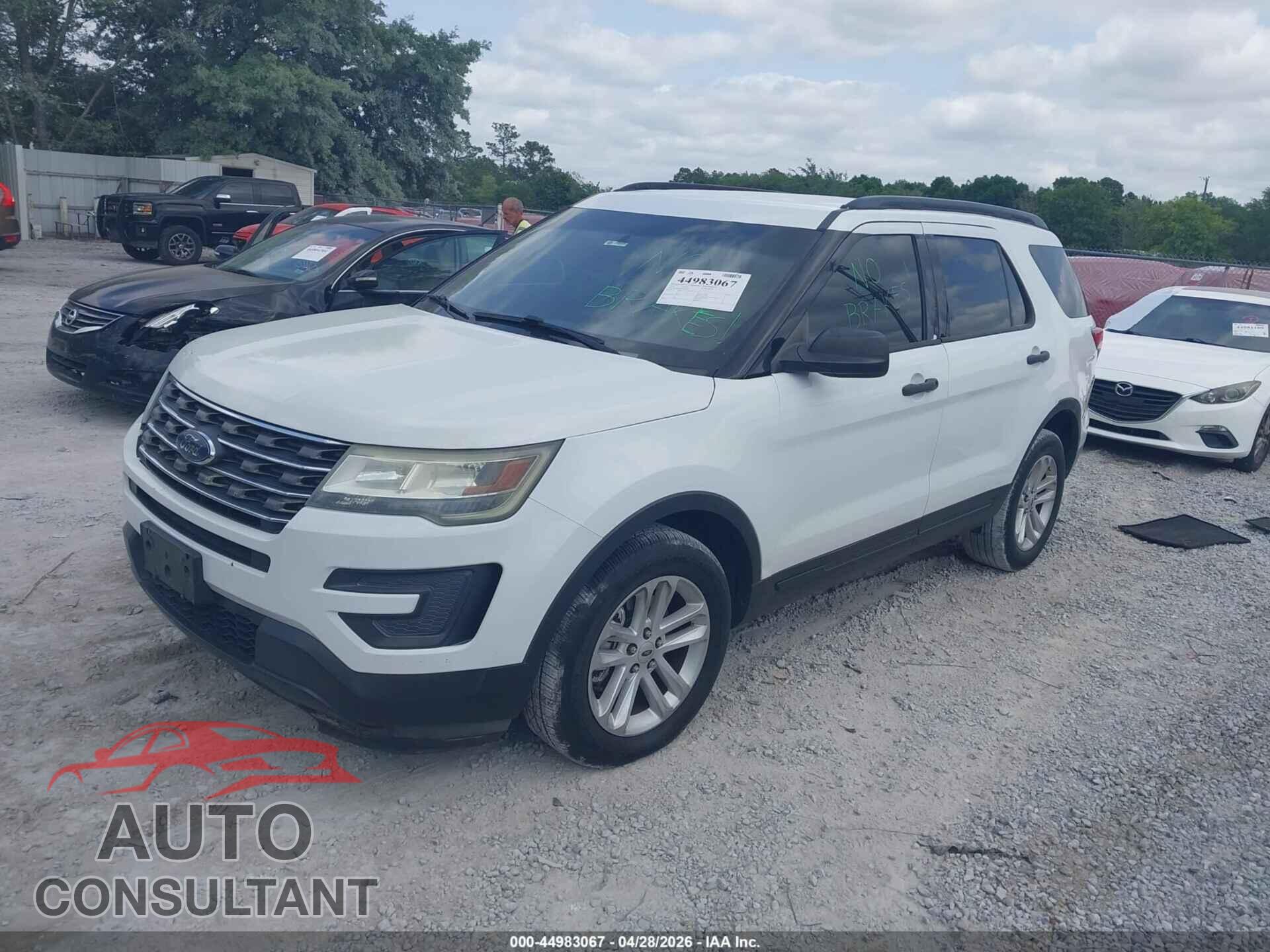 FORD EXPLORER 2016 - 1FM5K8B86GGB74816
