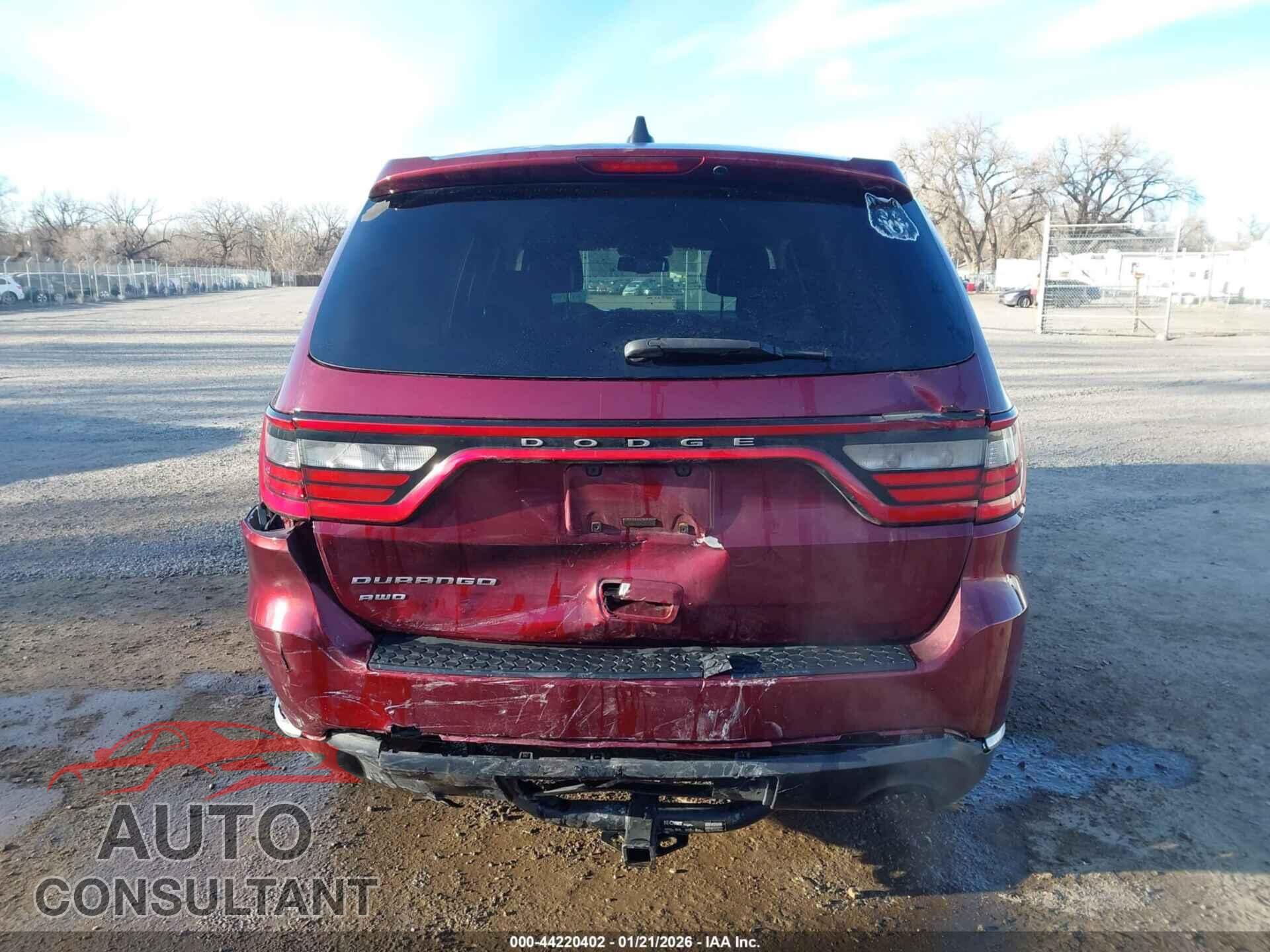 DODGE DURANGO 2016 - 1C4RDJAG5GC503223
