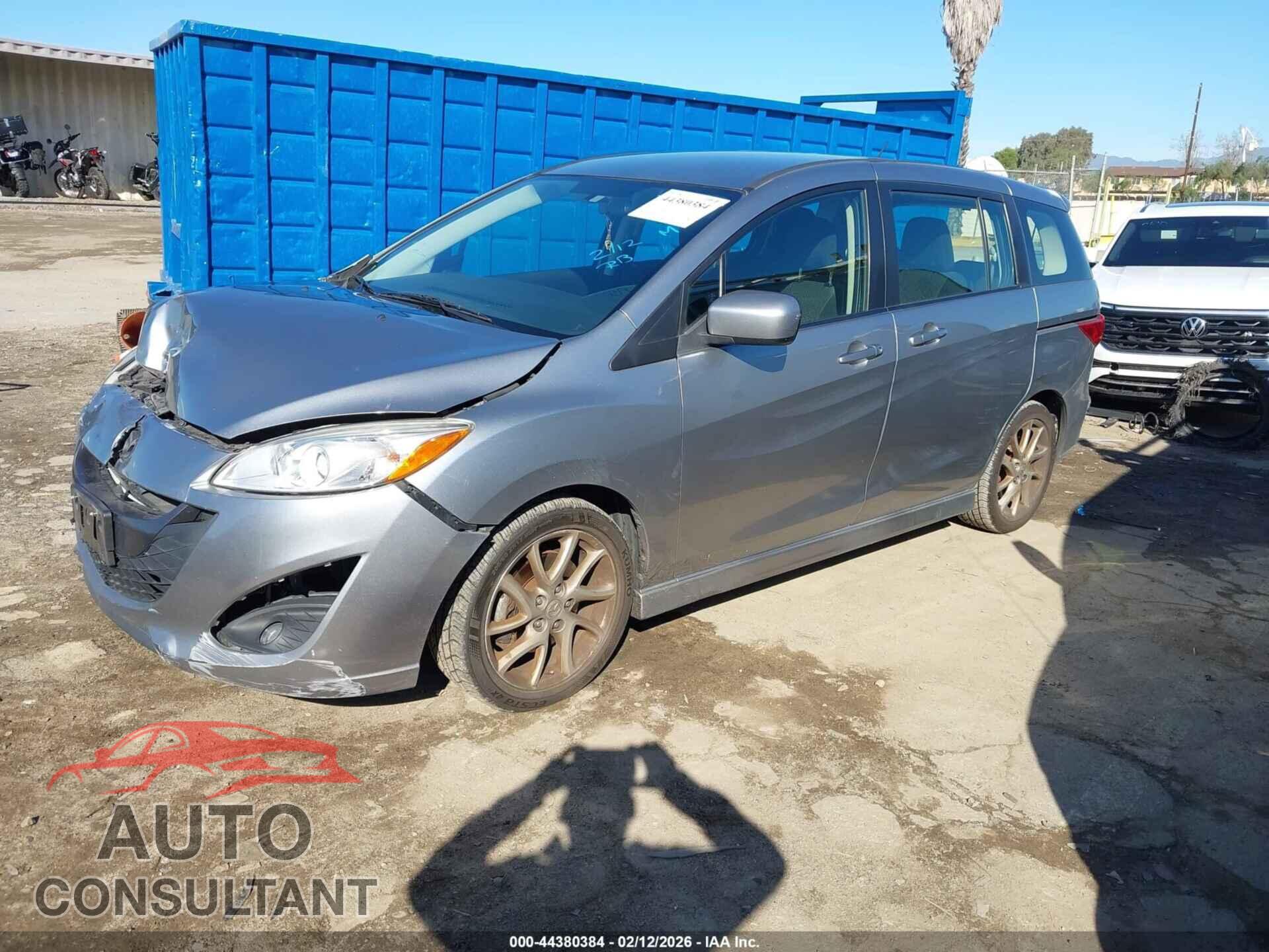 MAZDA MAZDA5 2012 - JM1CW2CL8C0132750