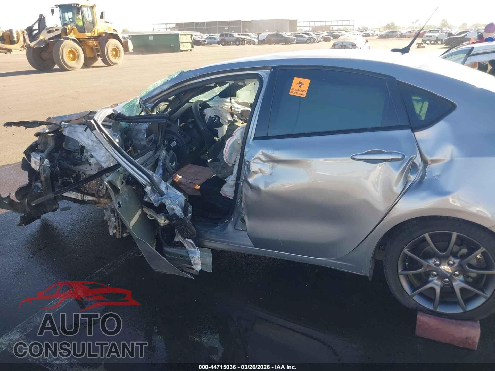 DODGE DART 2016 - 1C3CDFBB2GD540475