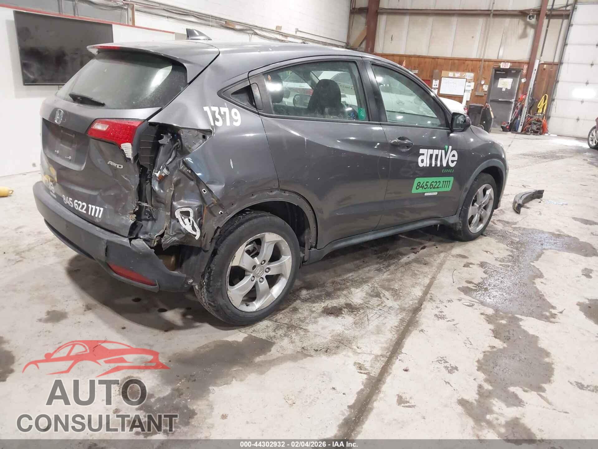 HONDA HR-V 2016 - 3CZRU6H32GM727770