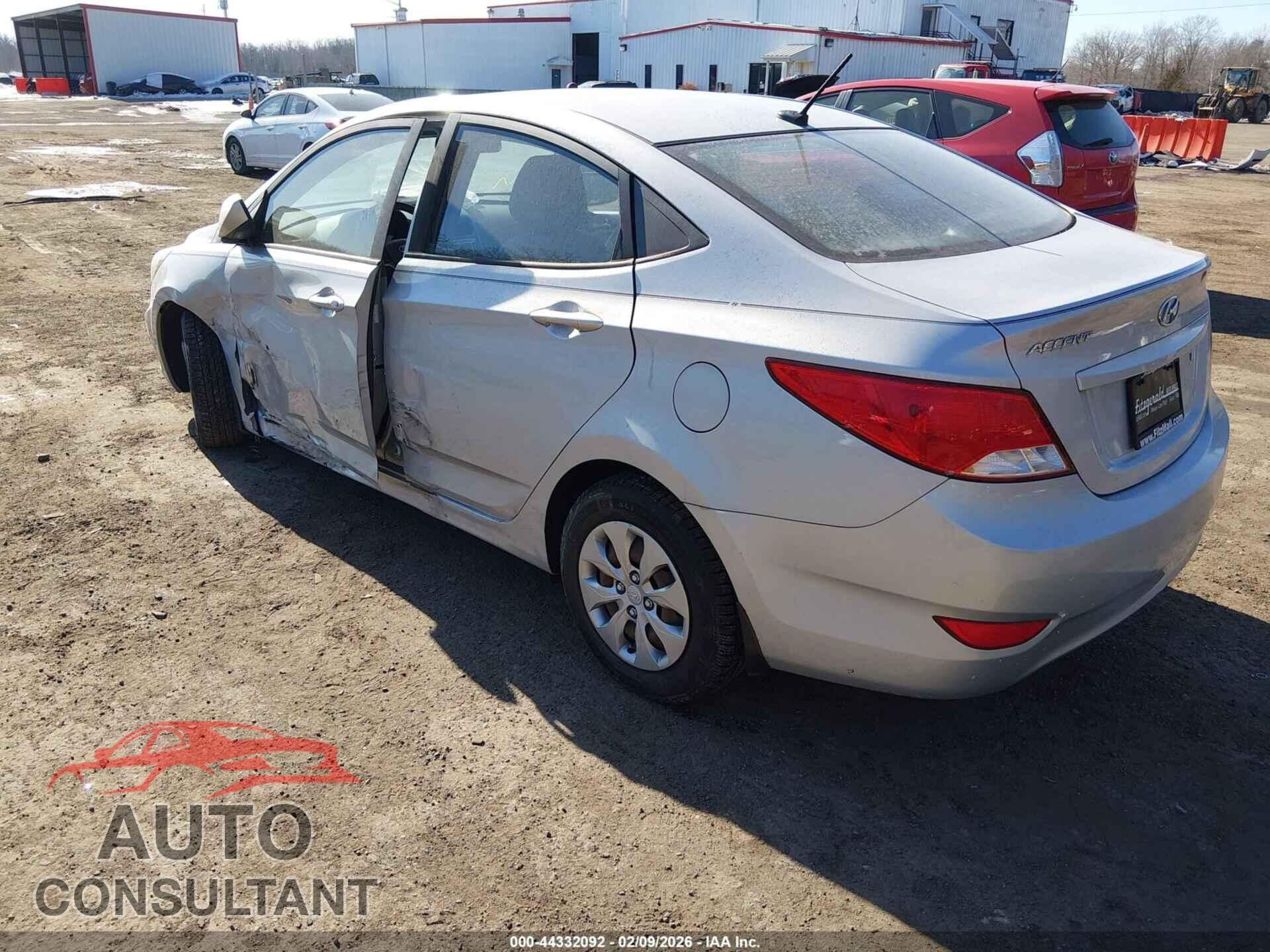 HYUNDAI ACCENT 2016 - KMHCT4AE5GU144230