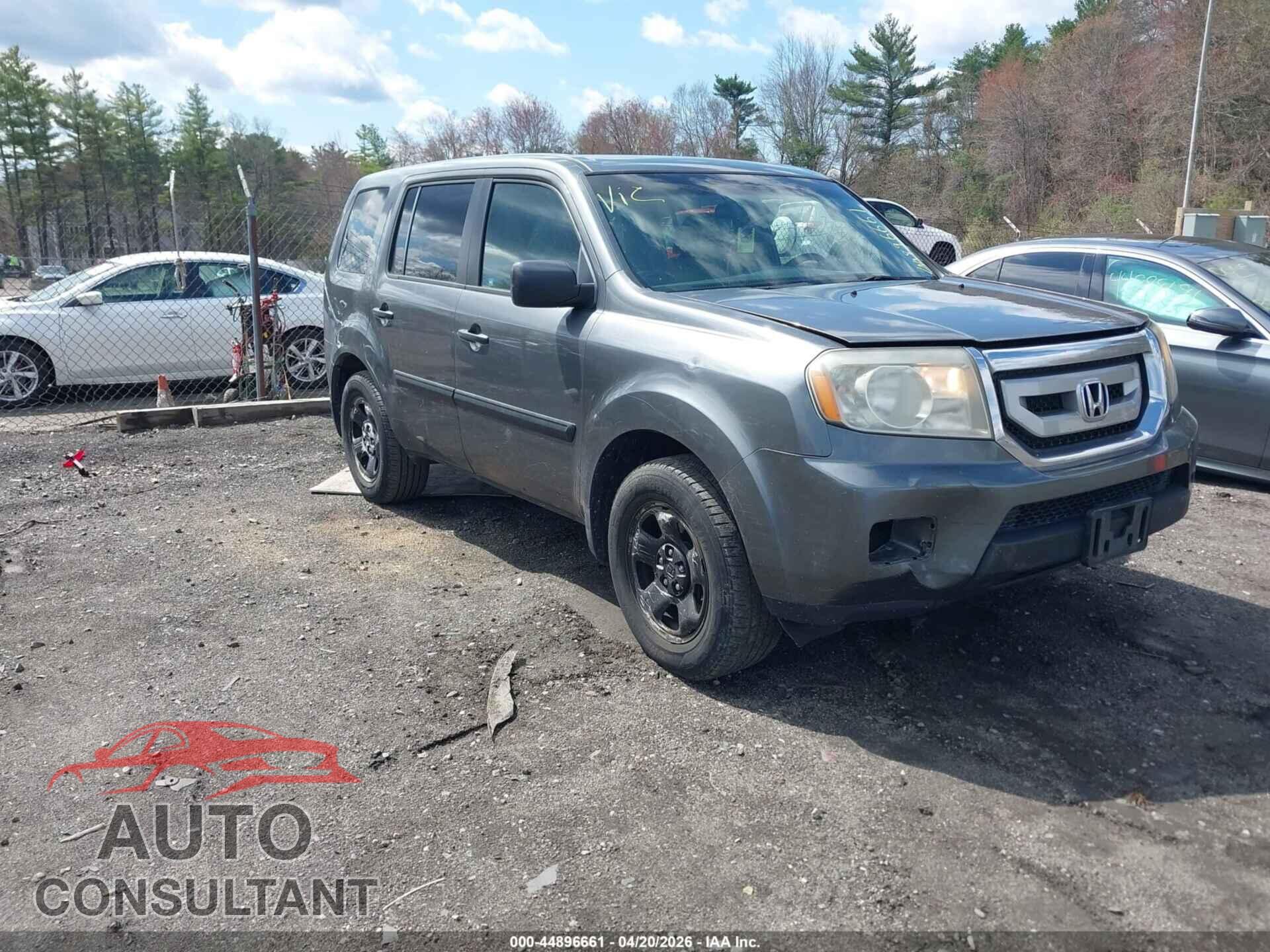 HONDA PILOT 2011 - 5FNYF4H21BB055981