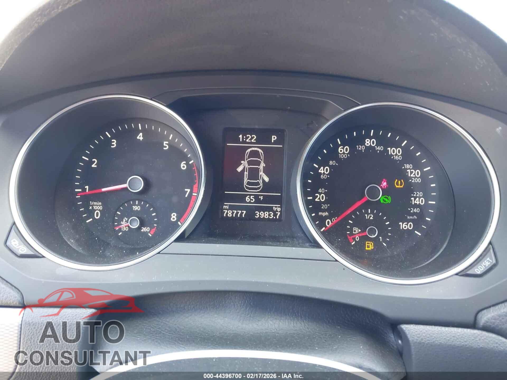 VOLKSWAGEN JETTA 2017 - 3VWDB7AJ2HM404290