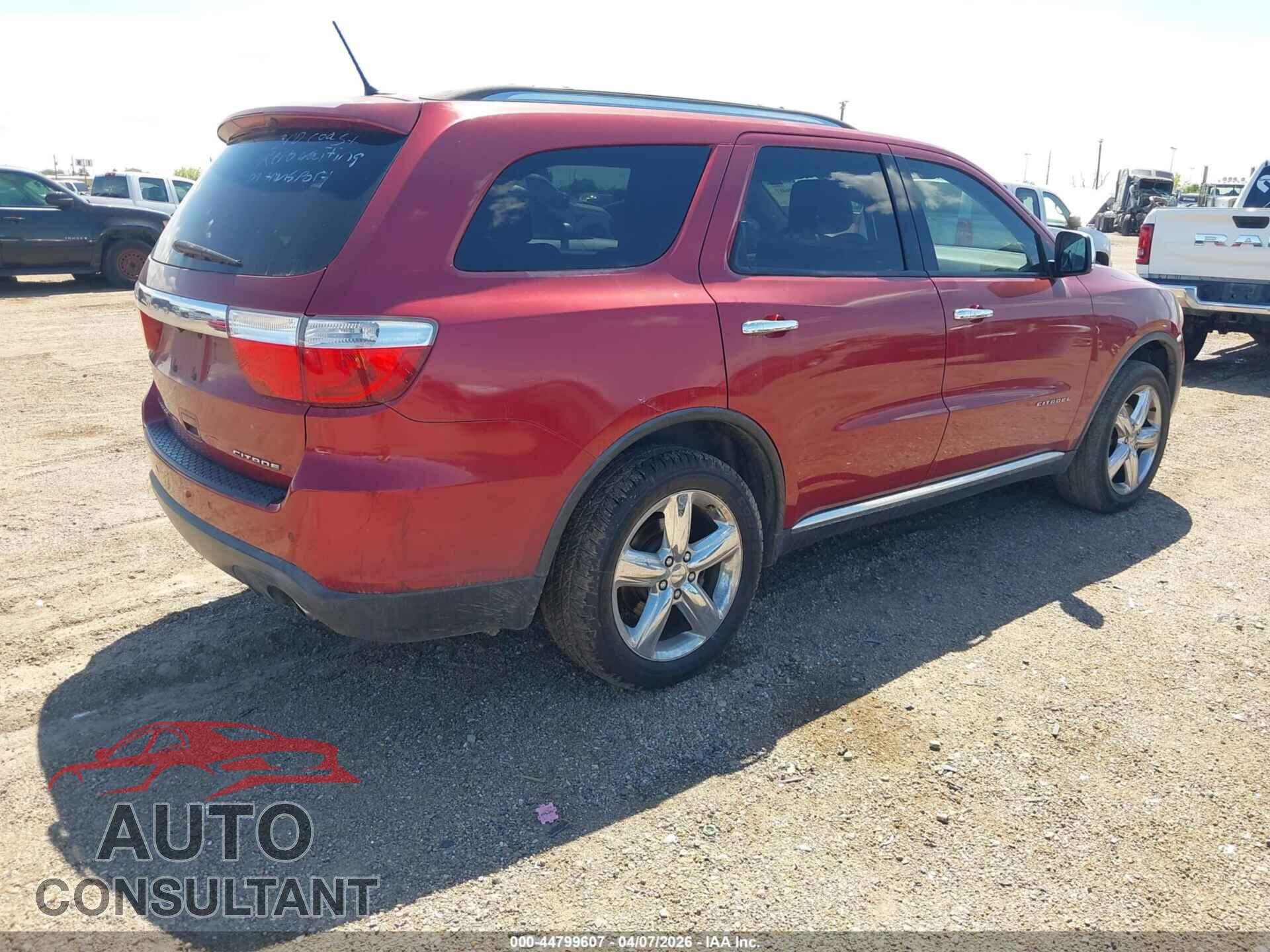 DODGE DURANGO 2013 - 1C4RDHEGXDC662057
