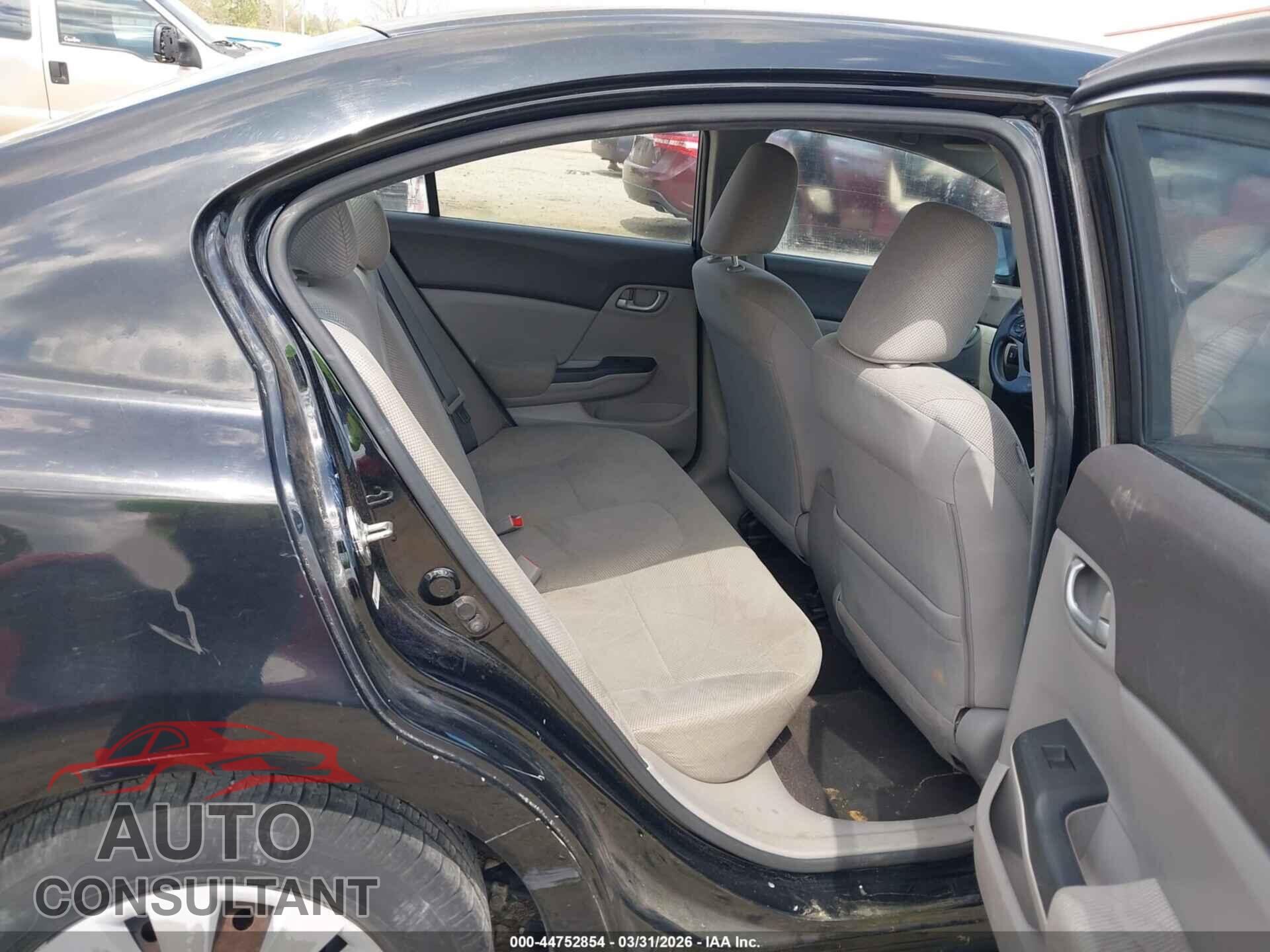 HONDA CIVIC 2012 - 19XFB2F57CE016713