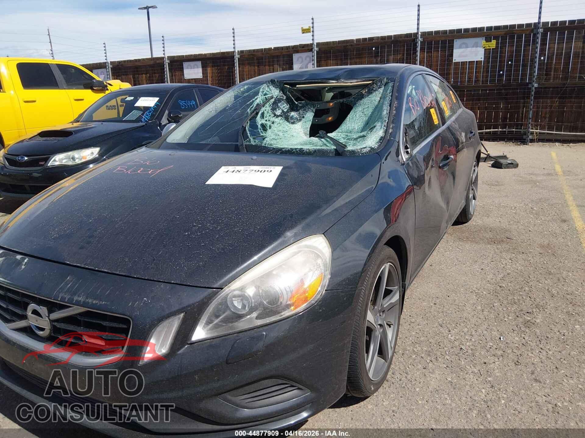VOLVO S60 2012 - YV1902FH2C2112933