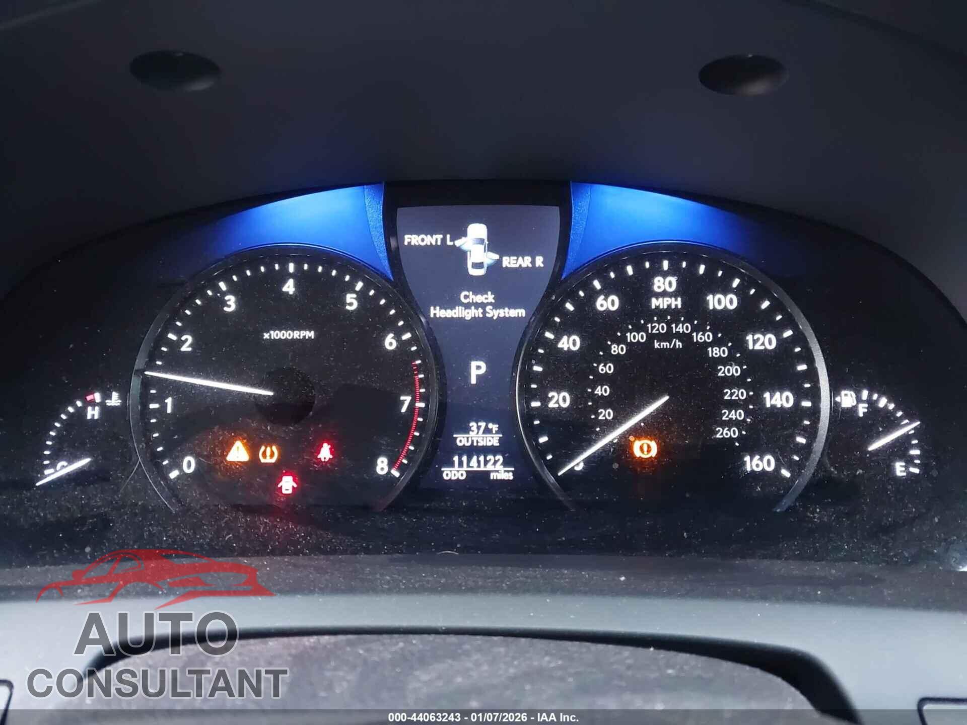 LEXUS LS 460 2014 - JTHCL5EF1E5022631