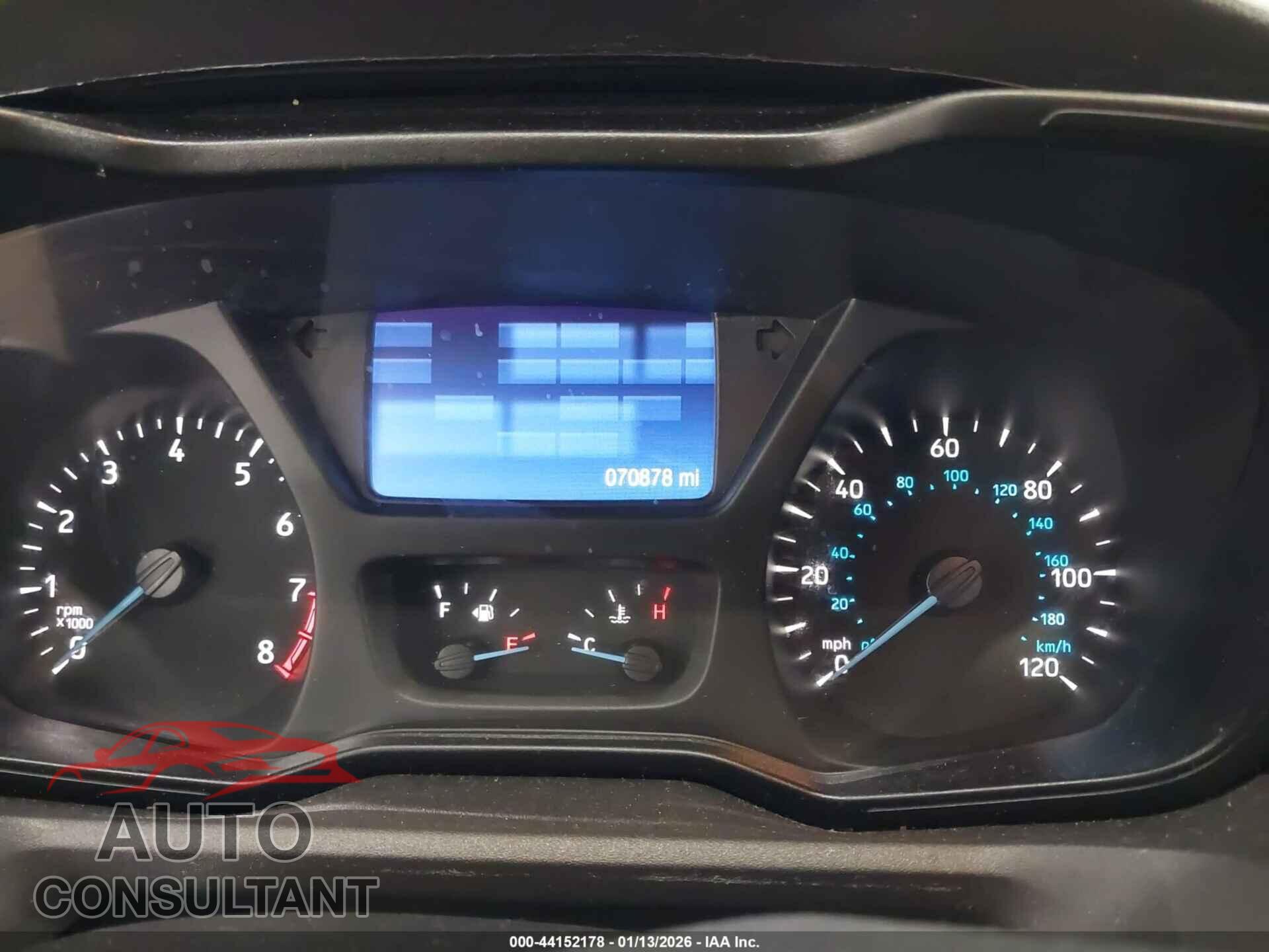 FORD TRANSIT-150 2019 - 1FTYE1ZM1KKB43997