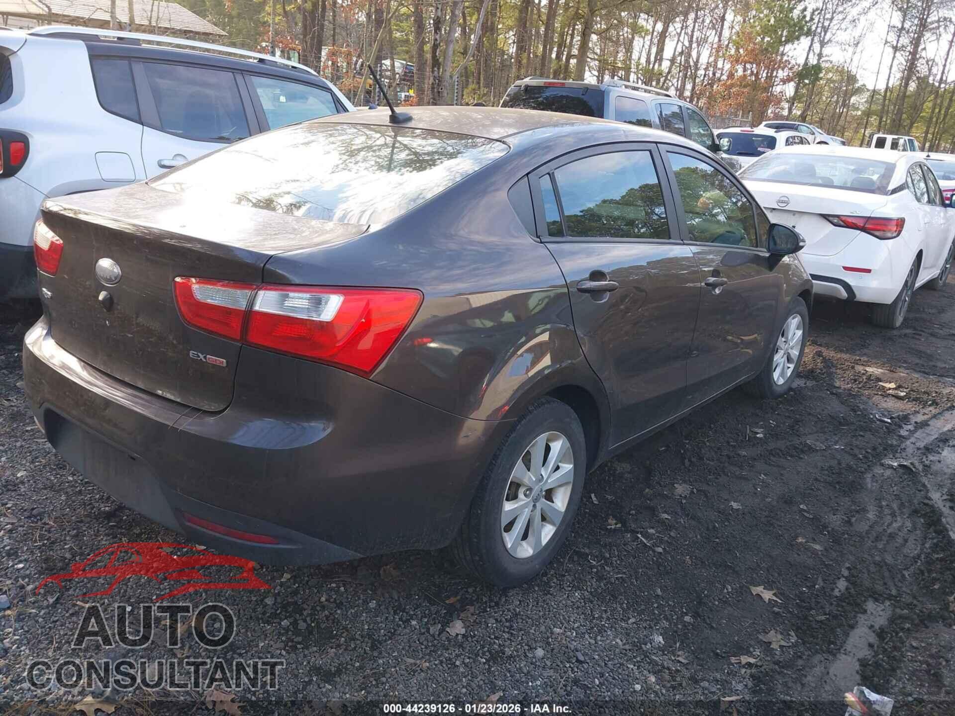 KIA RIO 2013 - KNADN4A31D6241293