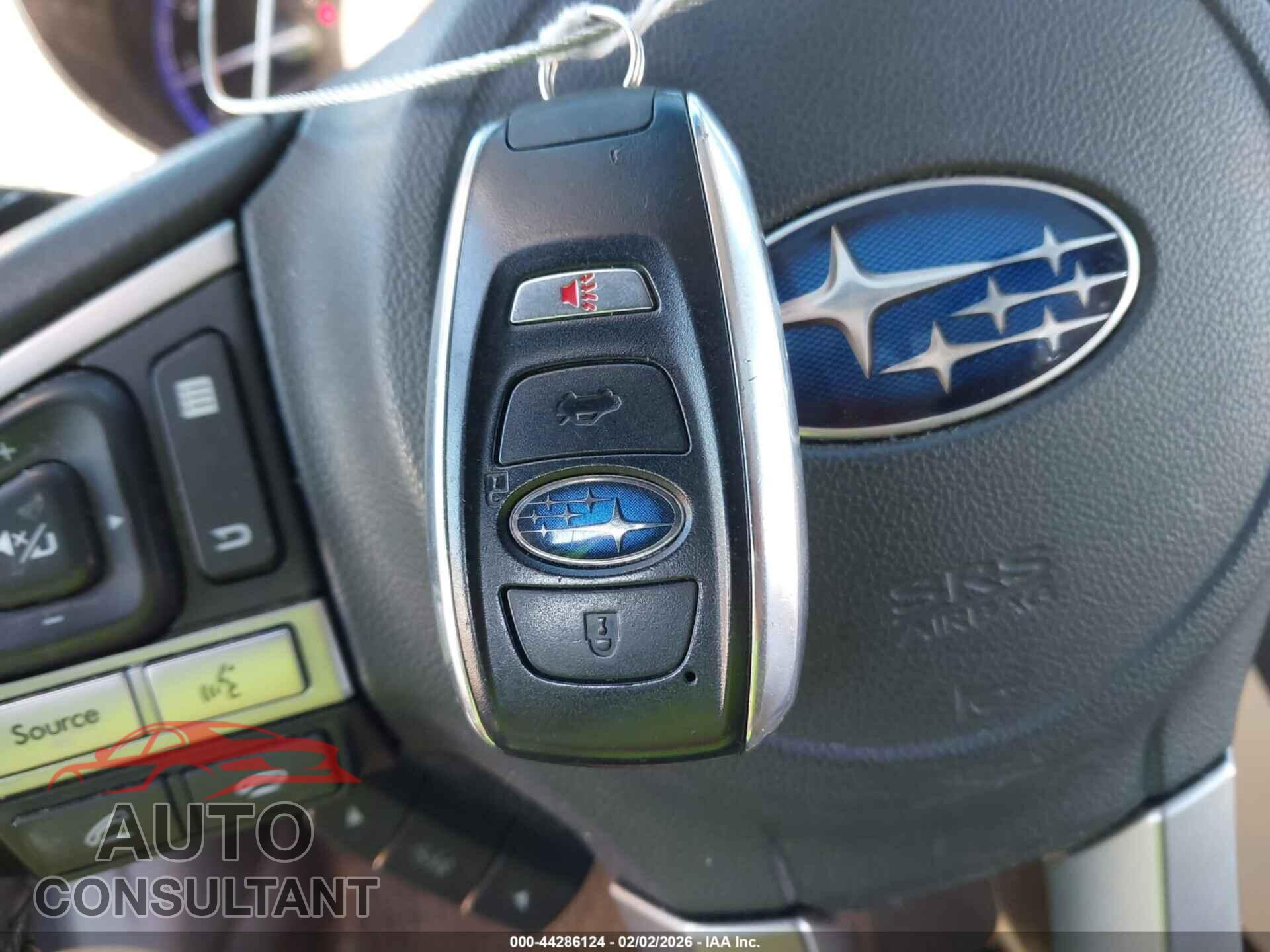 SUBARU OUTBACK 2017 - 4S4BSANC3H3402841