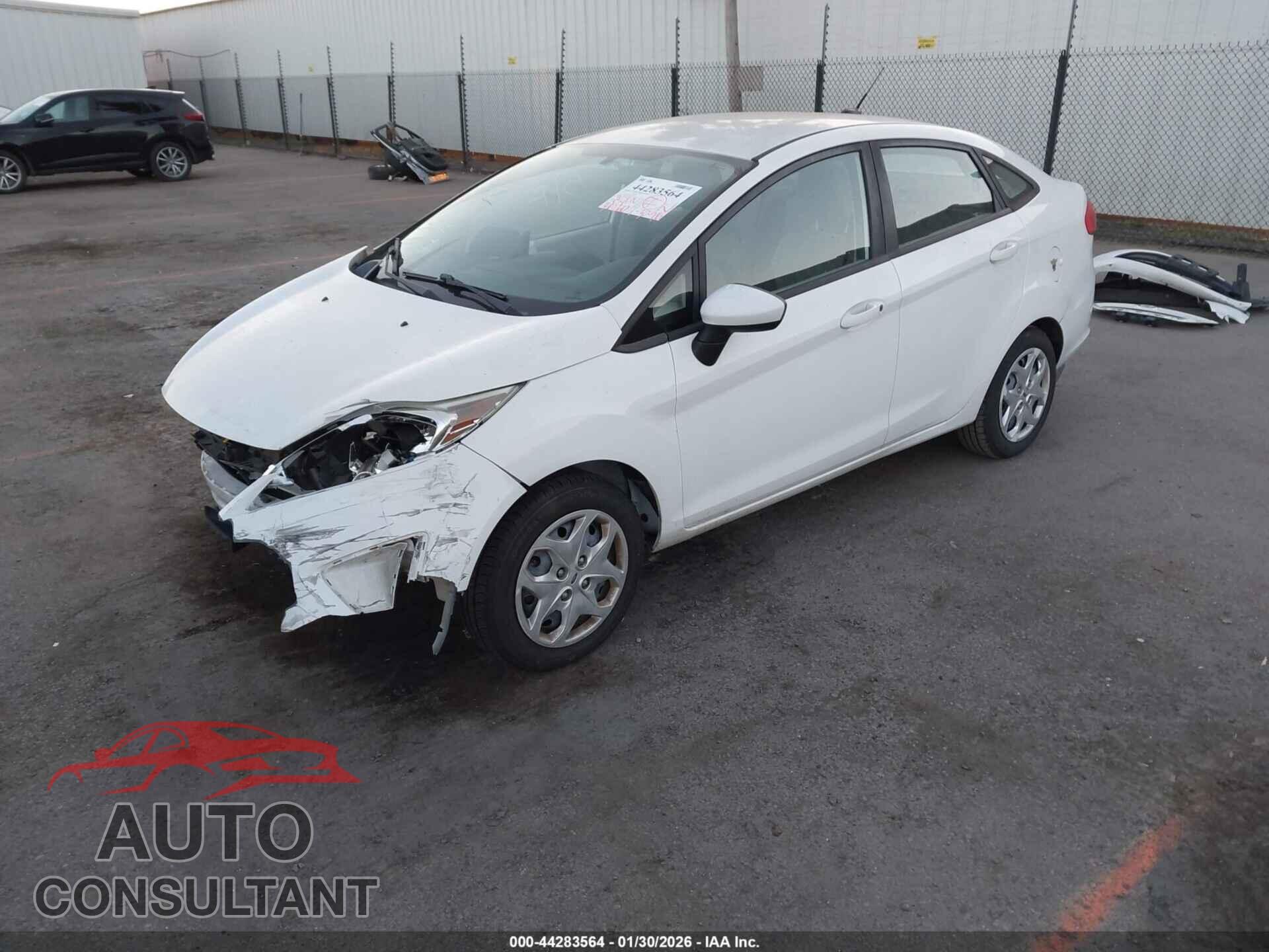 FORD FIESTA 2012 - 3FADP4AJ8CM187555