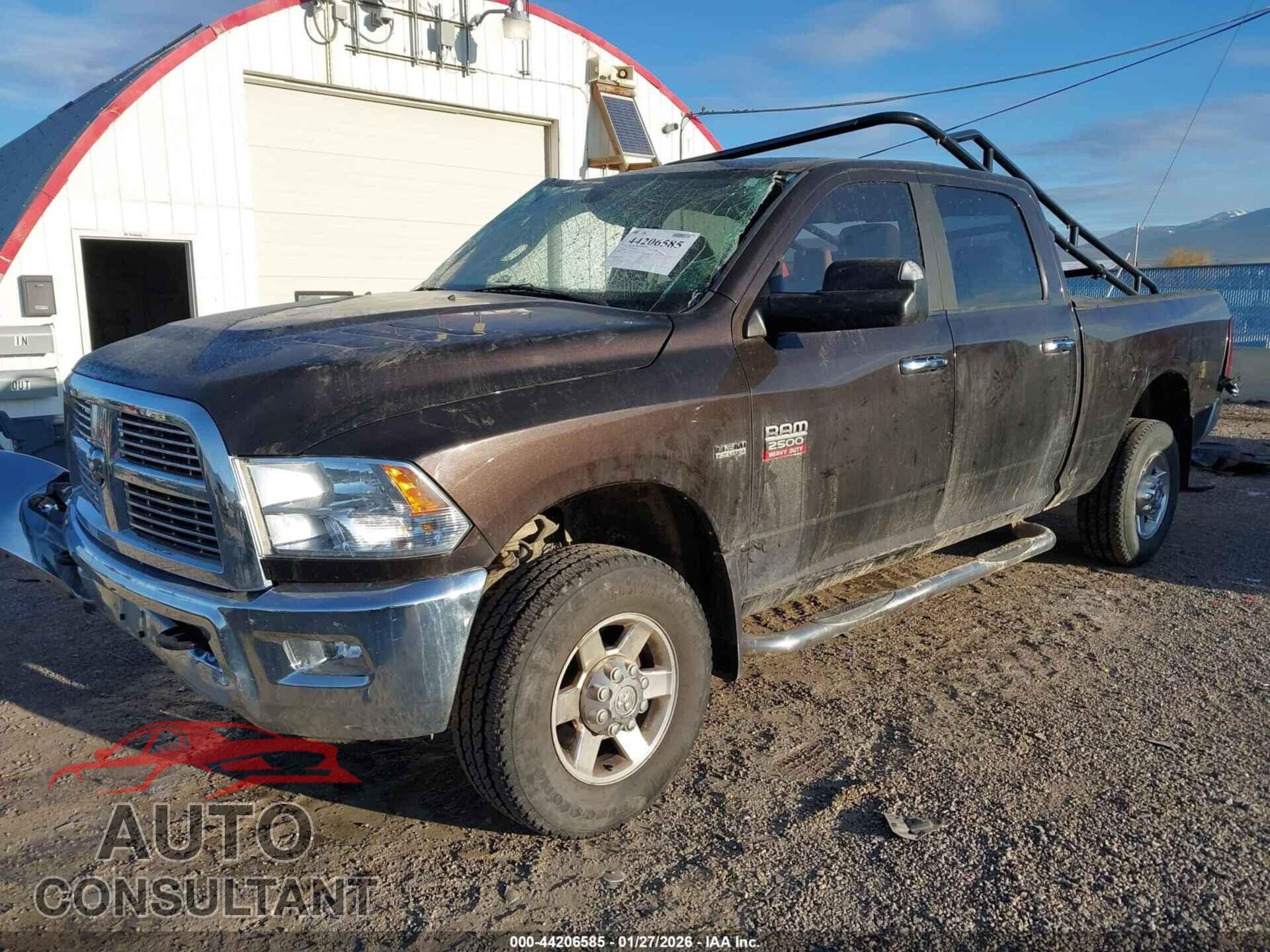 DODGE RAM 2500 2010 - 3D7TT2CTXAG124902