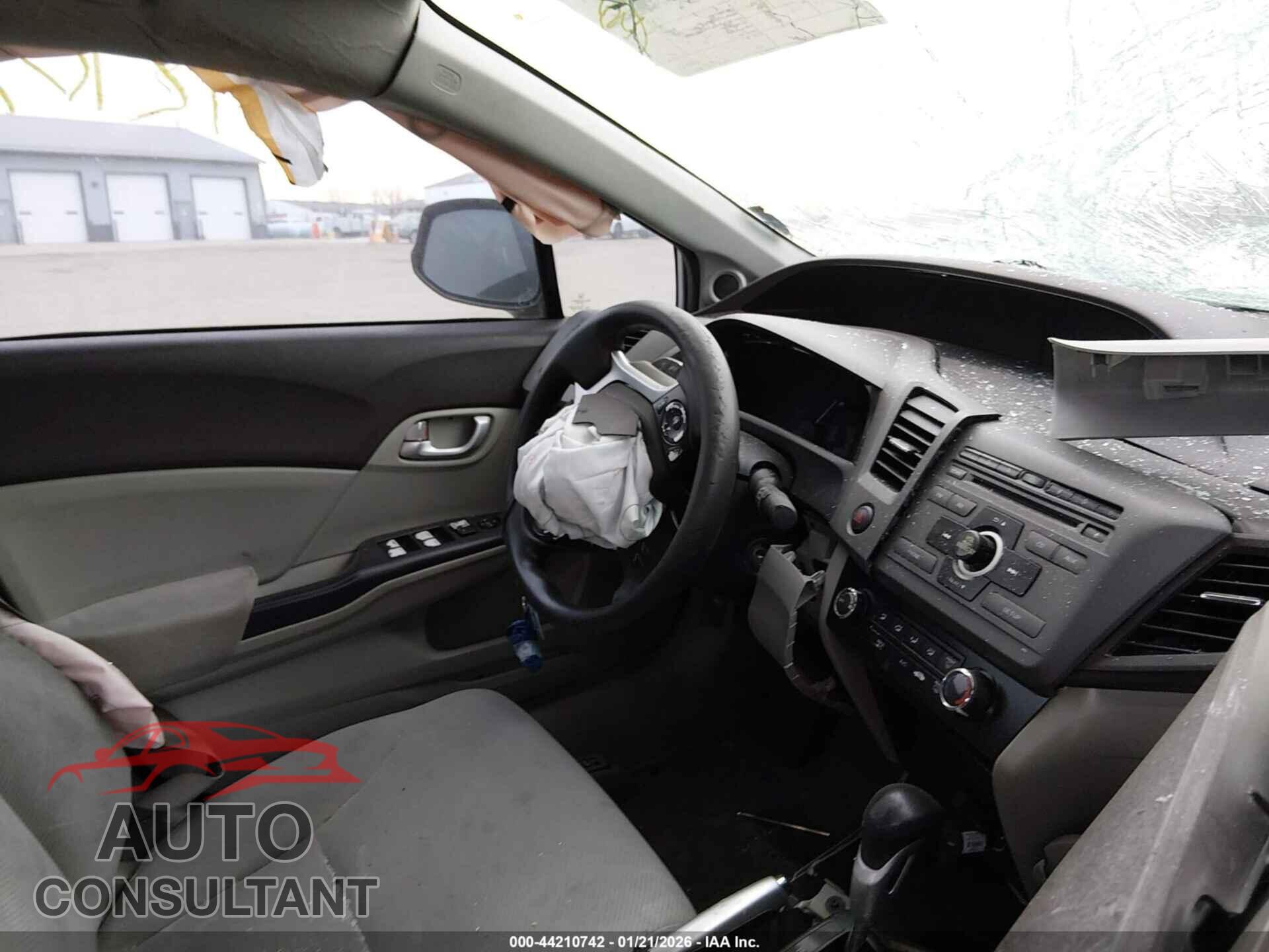 HONDA CIVIC 2012 - 2HGFB2F86CH520847