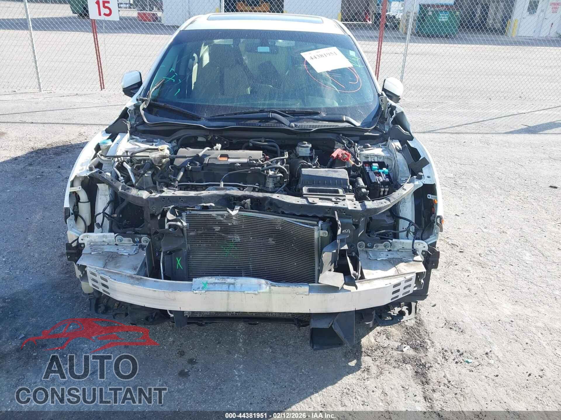HONDA CIVIC 2017 - 19XFC2F79HE061514