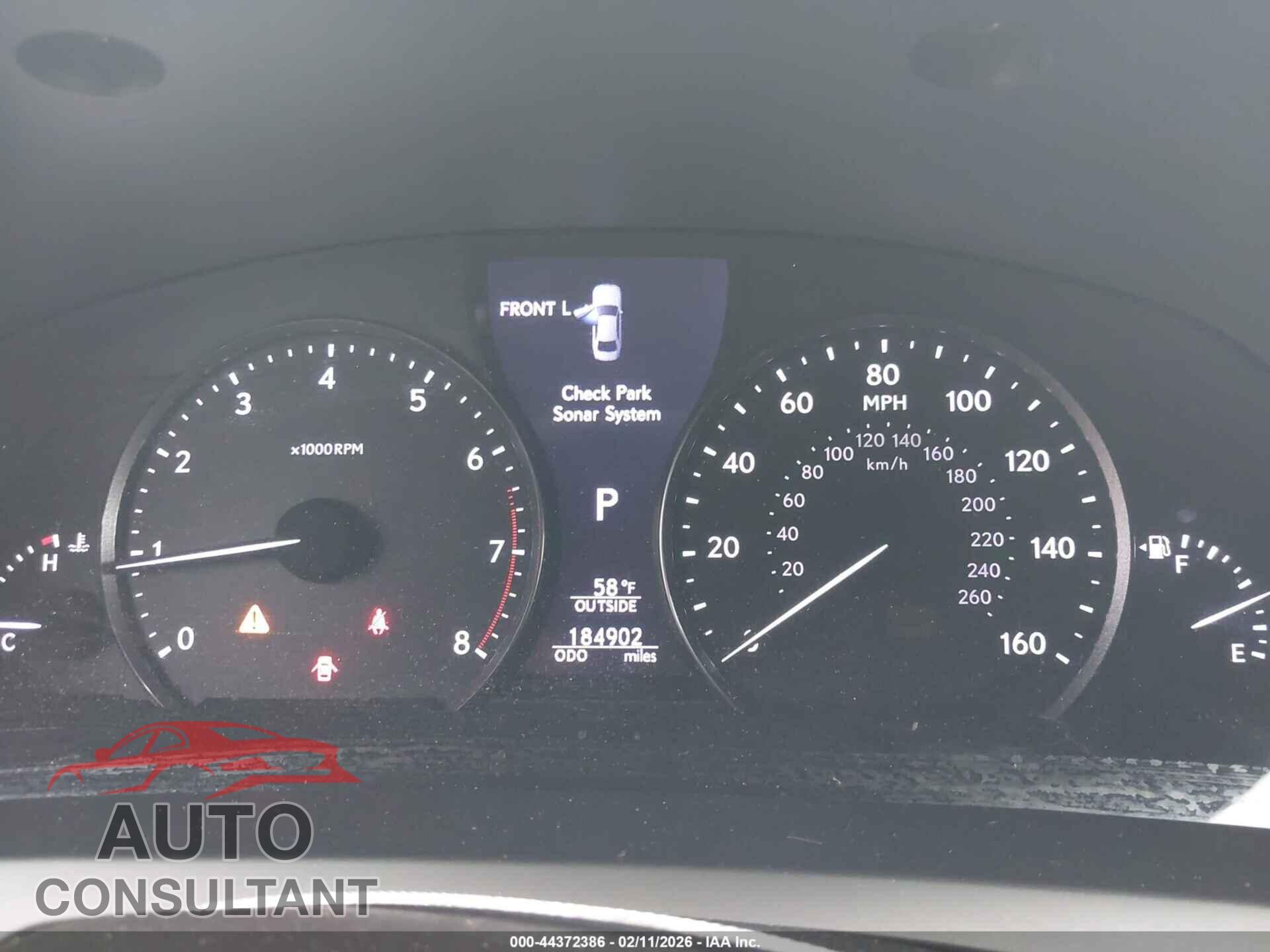 LEXUS LS 460 2014 - JTHBL5EF4E5131953