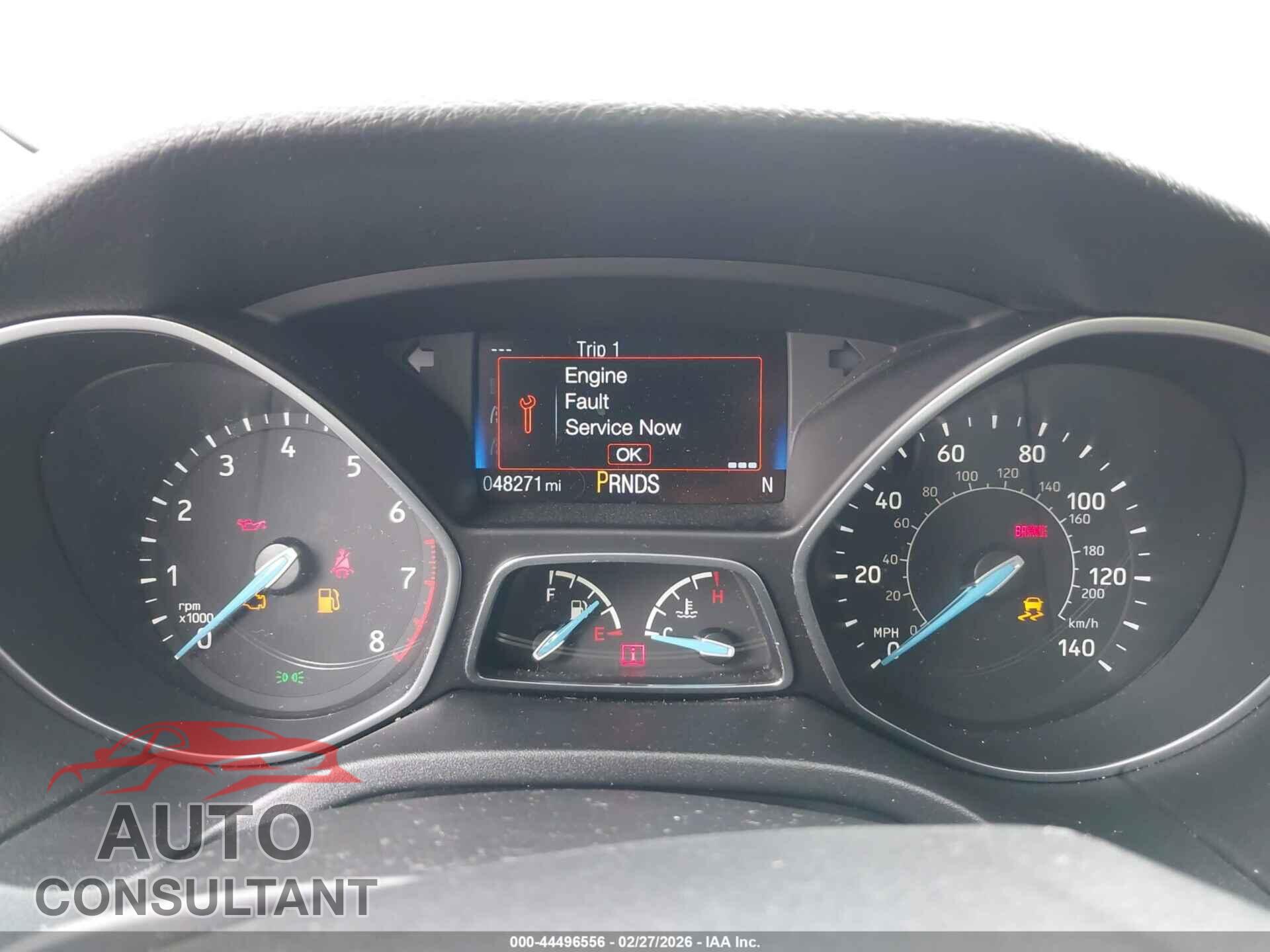 FORD FOCUS 2017 - 1FADP3J27HL215051