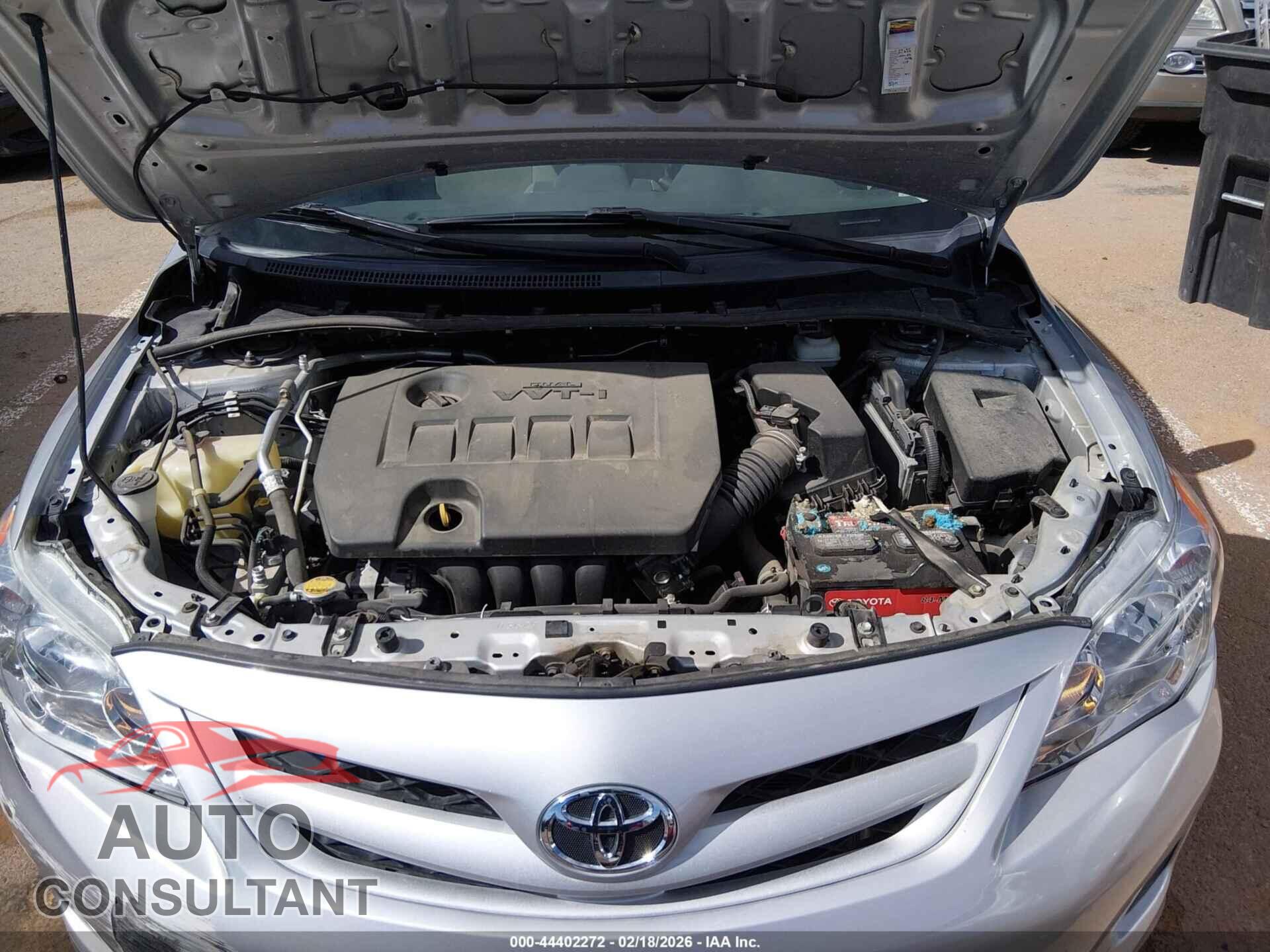 TOYOTA COROLLA 2013 - 5YFBU4EE8DP104501