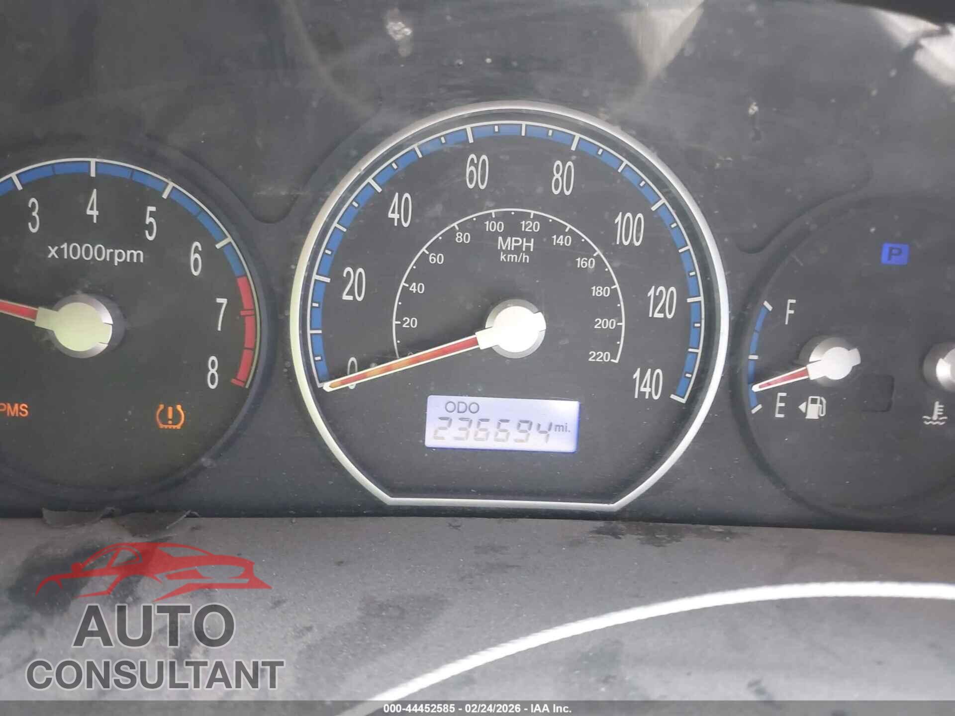 HYUNDAI SANTA FE 2009 - 5NMSG13D69H240594