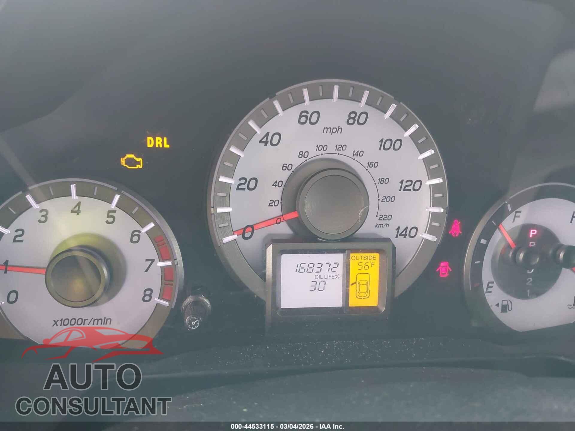 HONDA PILOT 2013 - 5FNYF4H55DB068553