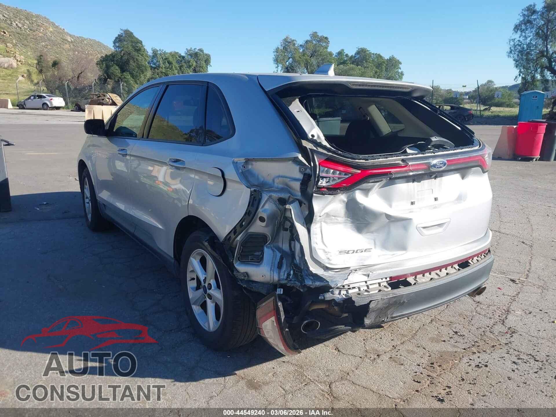 FORD EDGE 2015 - 2FMTK3G89FBC21085