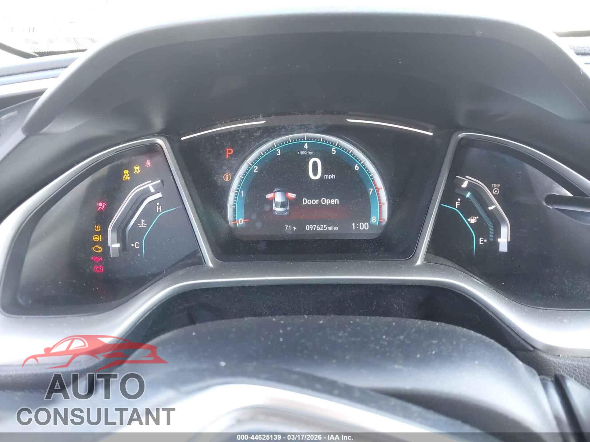 HONDA CIVIC 2017 - 2HGFC2F79HH528243