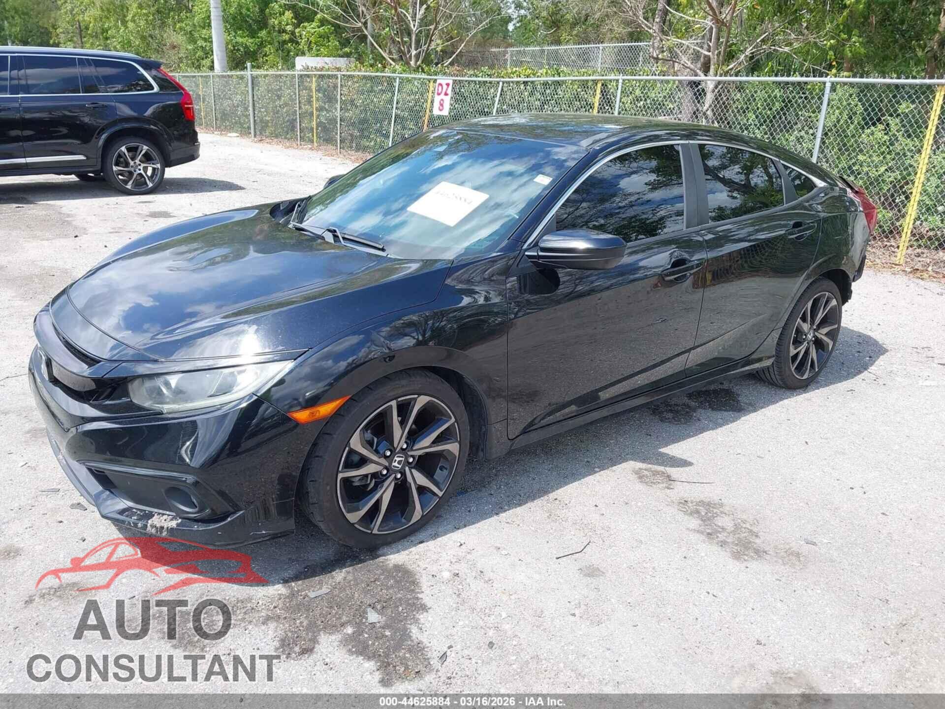 HONDA CIVIC 2019 - 2HGFC2F85KH557979