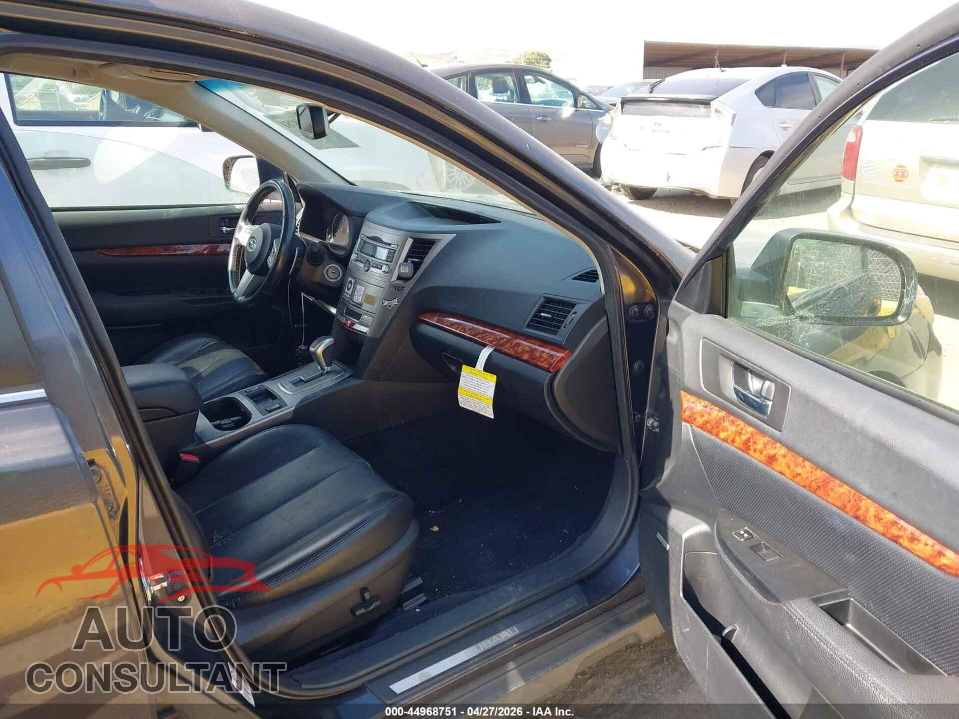 SUBARU OUTBACK 2011 - 4S4BRDKC2B2390650