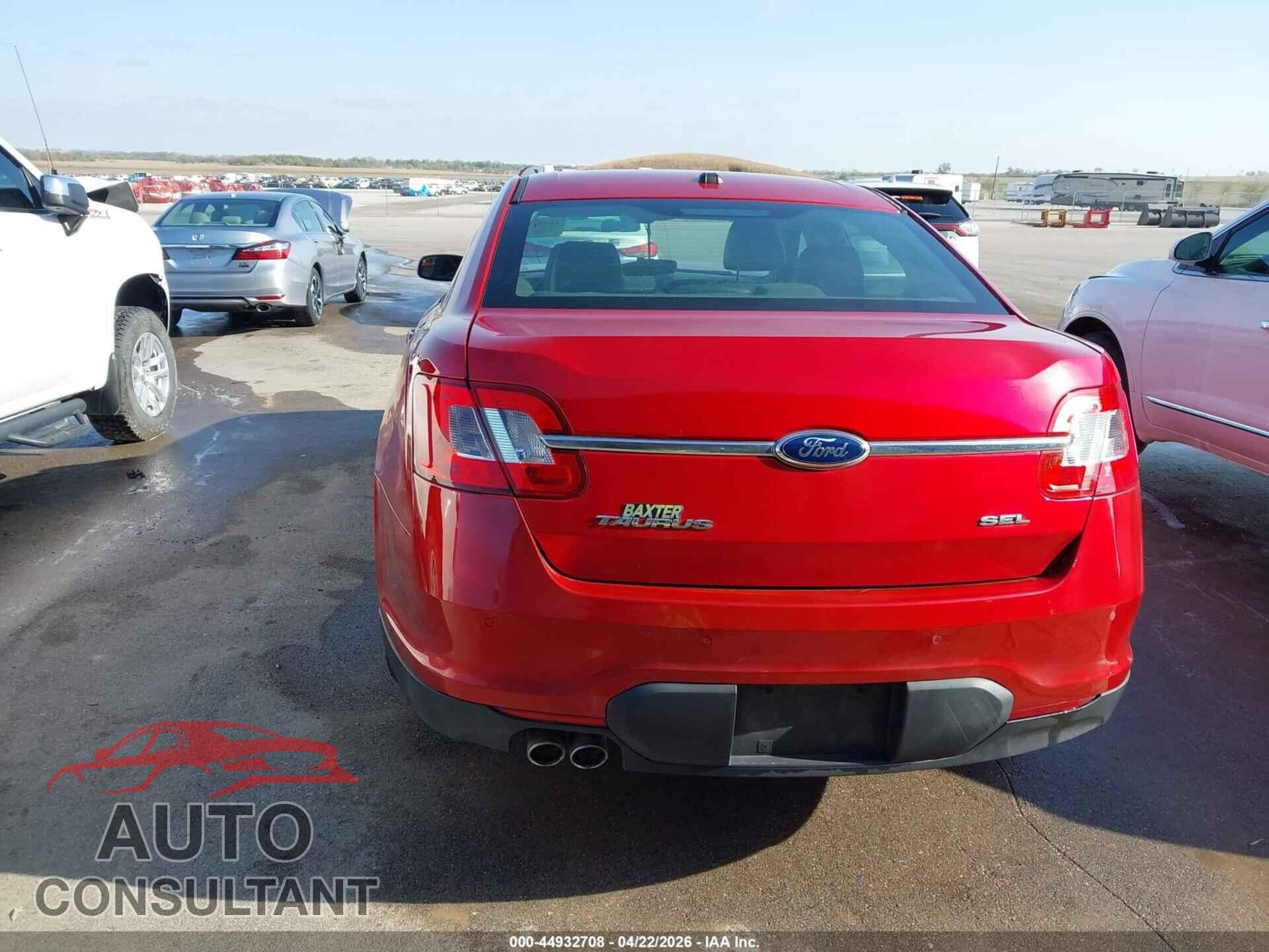 FORD TAURUS 2012 - 1FAHP2EW6CG134777