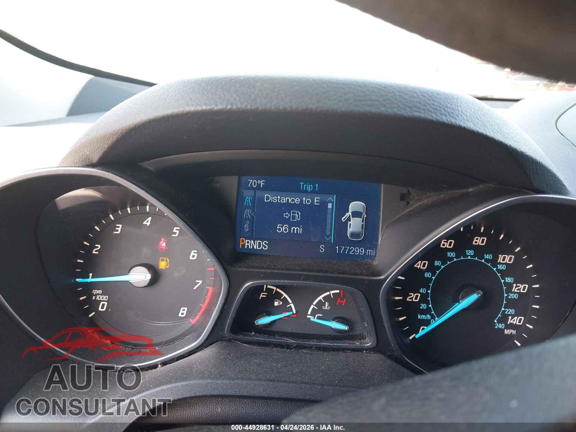 FORD ESCAPE 2013 - 1FMCU0GX5DUD62937
