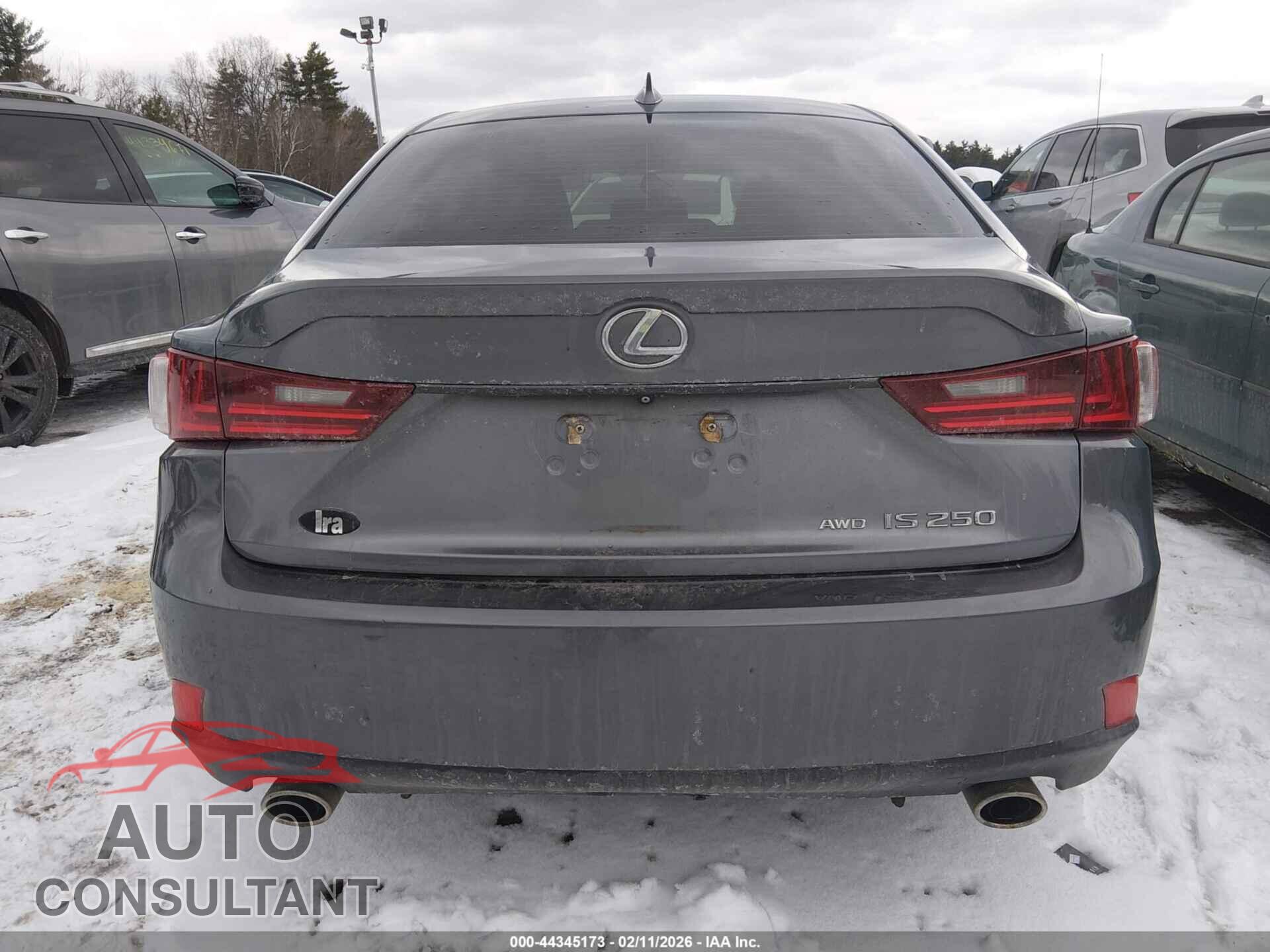 LEXUS IS 250 2015 - JTHCF1D25F5016363