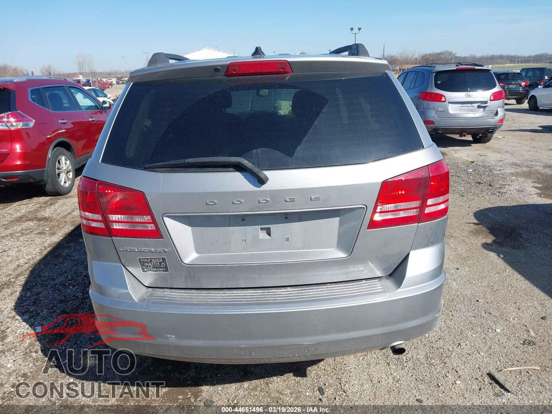 DODGE JOURNEY 2017 - 3C4PDCAB0HT545330