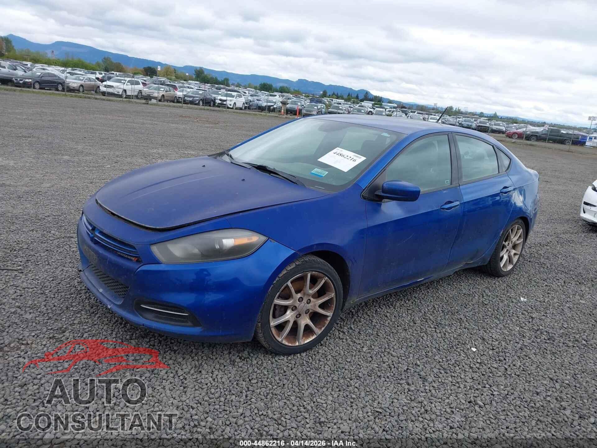 DODGE DART 2013 - 1C3CDFBA7DD170949