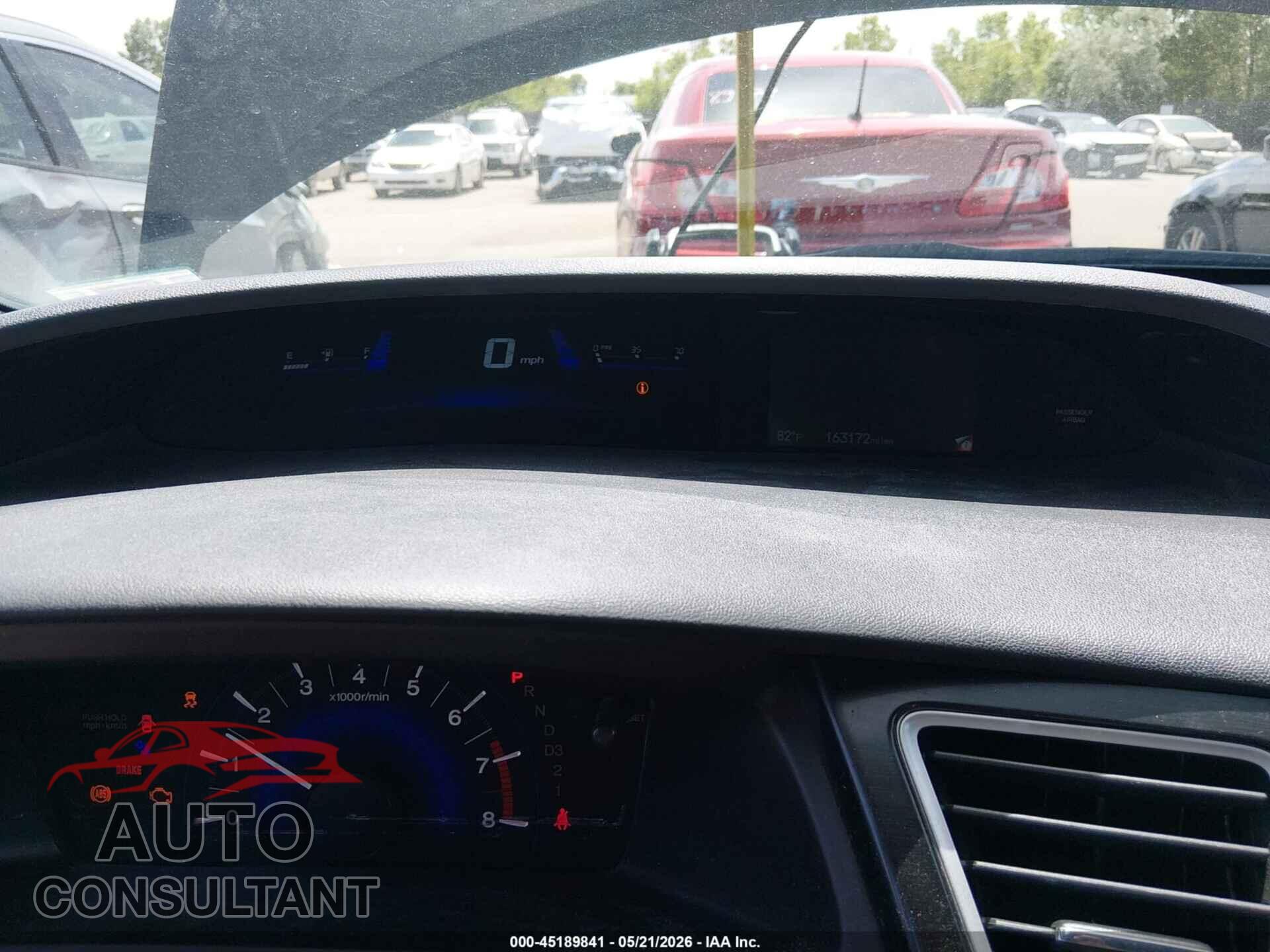 HONDA CIVIC 2013 - 19XFB2F82DE088141
