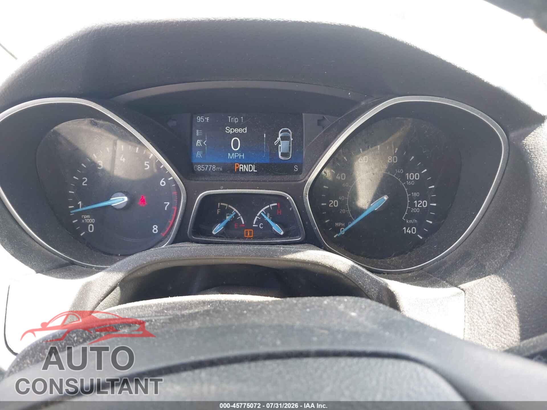 FORD FOCUS 2016 - 1FADP3K24GL216011