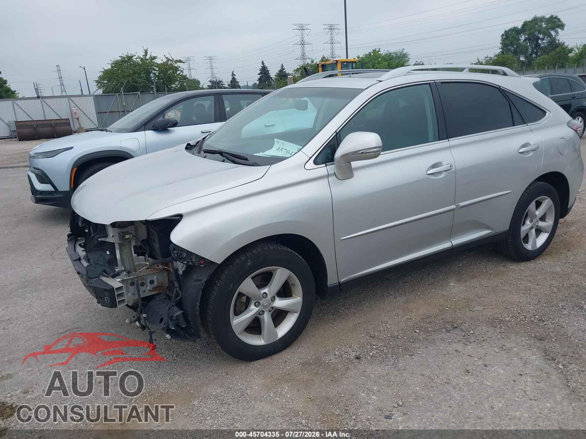 LEXUS RX 350 2013 - 2T2BK1BA9DC196607