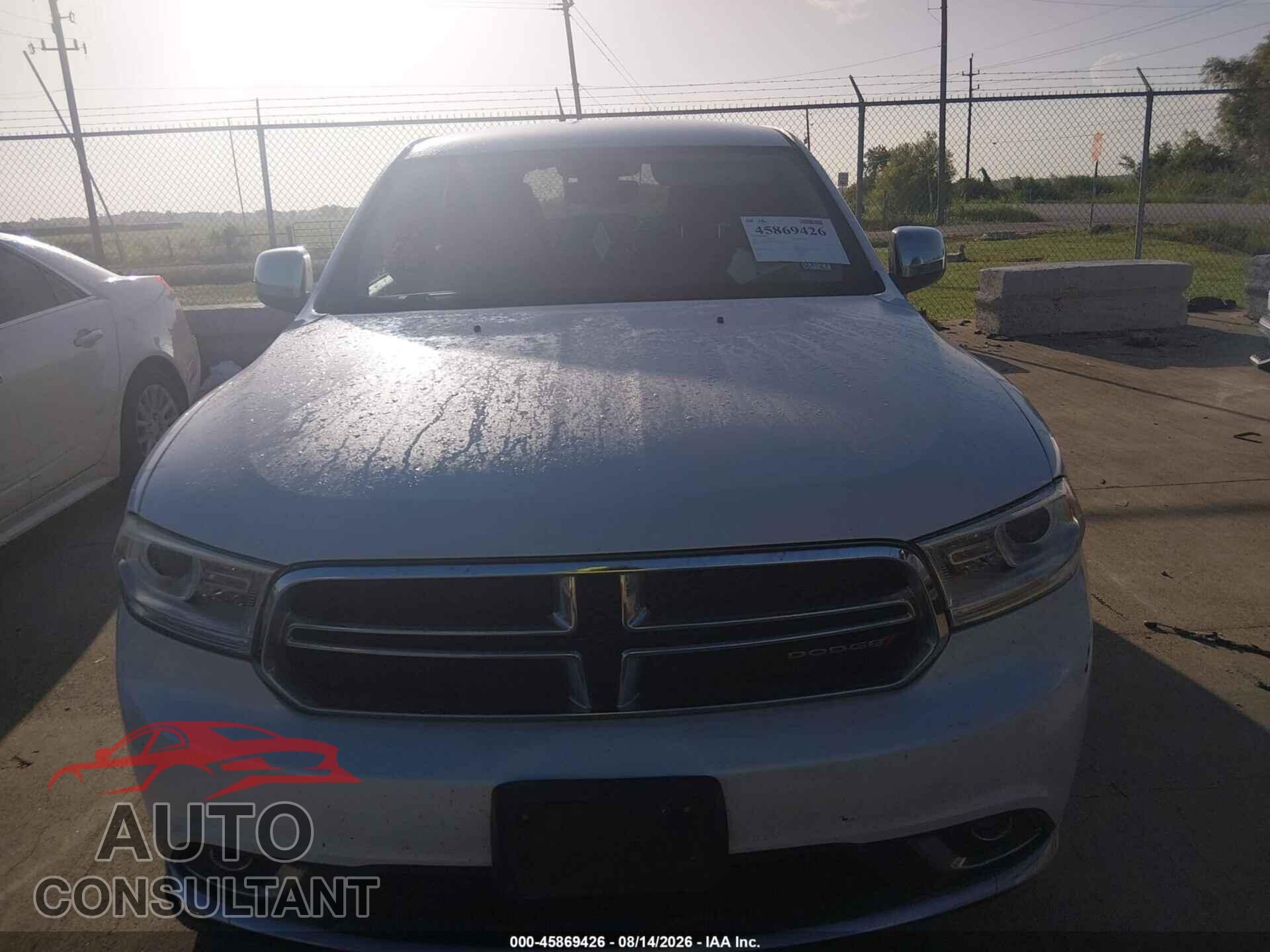 DODGE DURANGO 2017 - 1C4RDHAG2HC950652